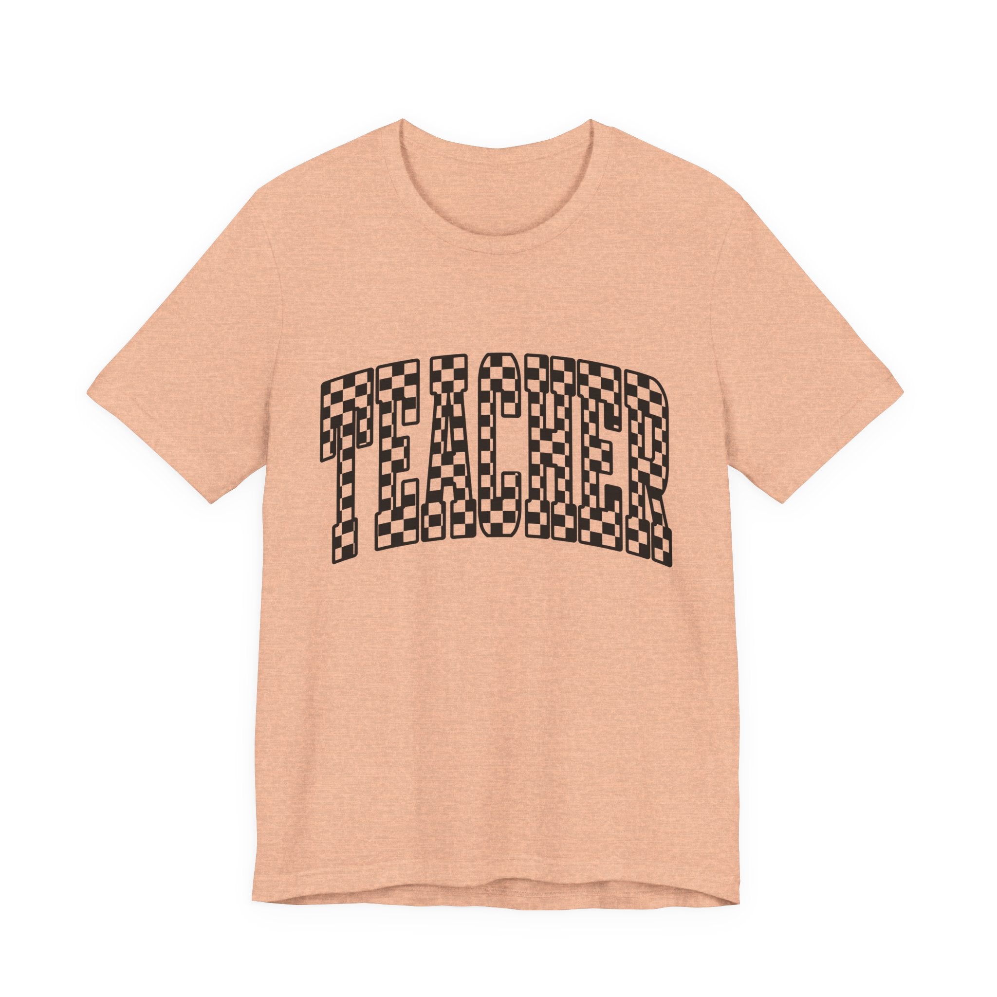 Teacher Checkerboard Graphic Tee