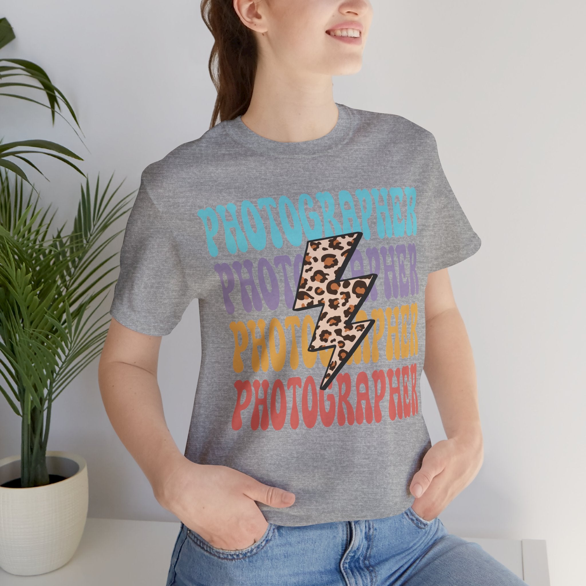 Photographer Lightning Bolt Tee