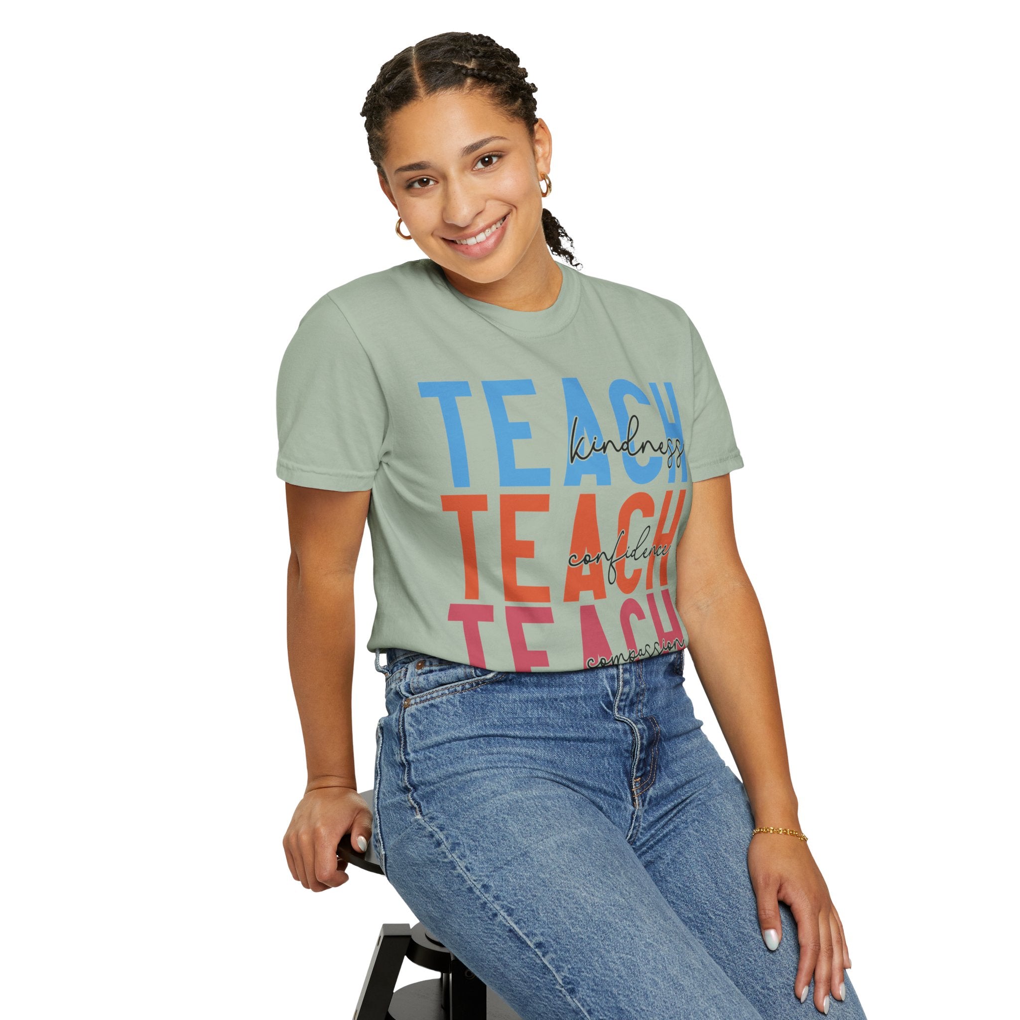 Teach Kindness Graphic Tee — Teacher Appreciation T-Shirt
