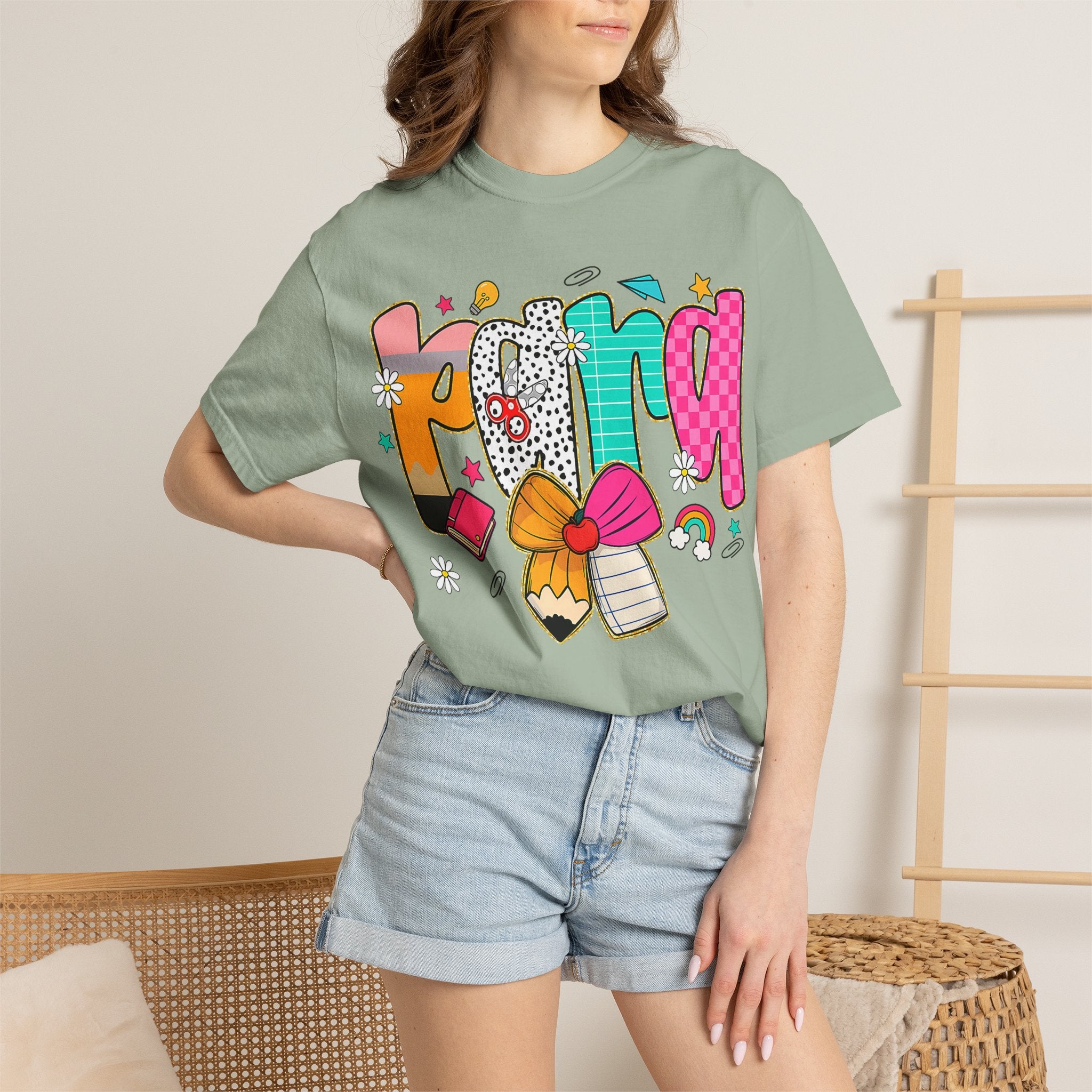 Kind Colorblock Graphic Para Tee