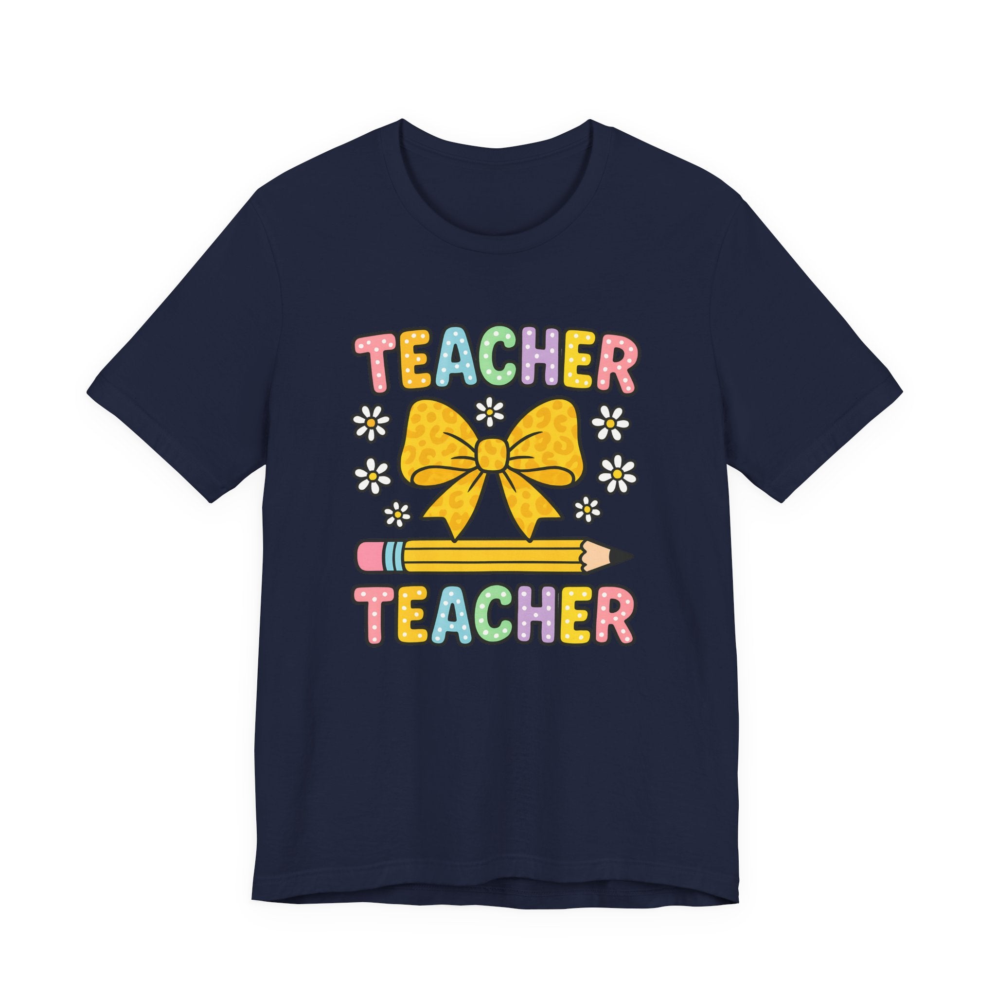 Teacher Bow Pencil T-Shirt