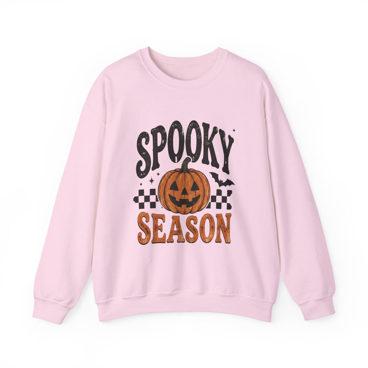 Spooky Season Sweatshirt — Pumpkin Jack-O'-Lantern Halloween Crewneck