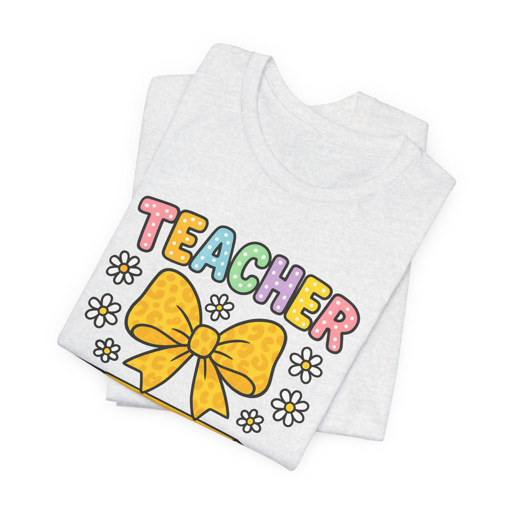 Teacher Bow Pencil T-Shirt