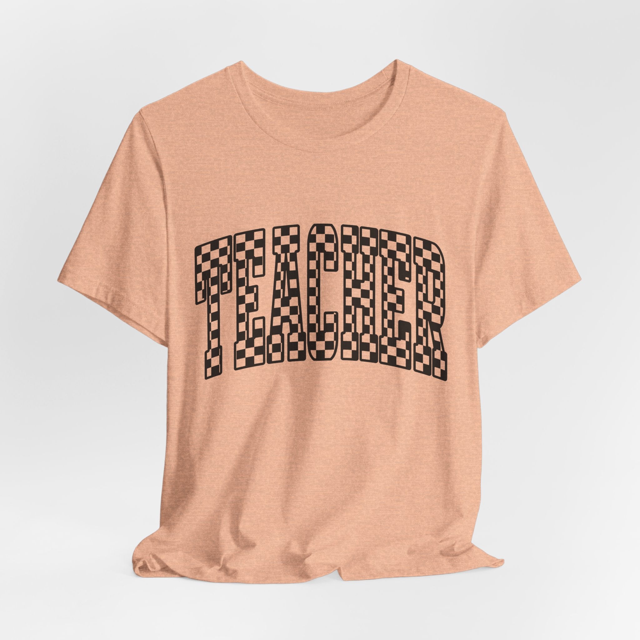 Teacher Checkerboard Graphic Tee