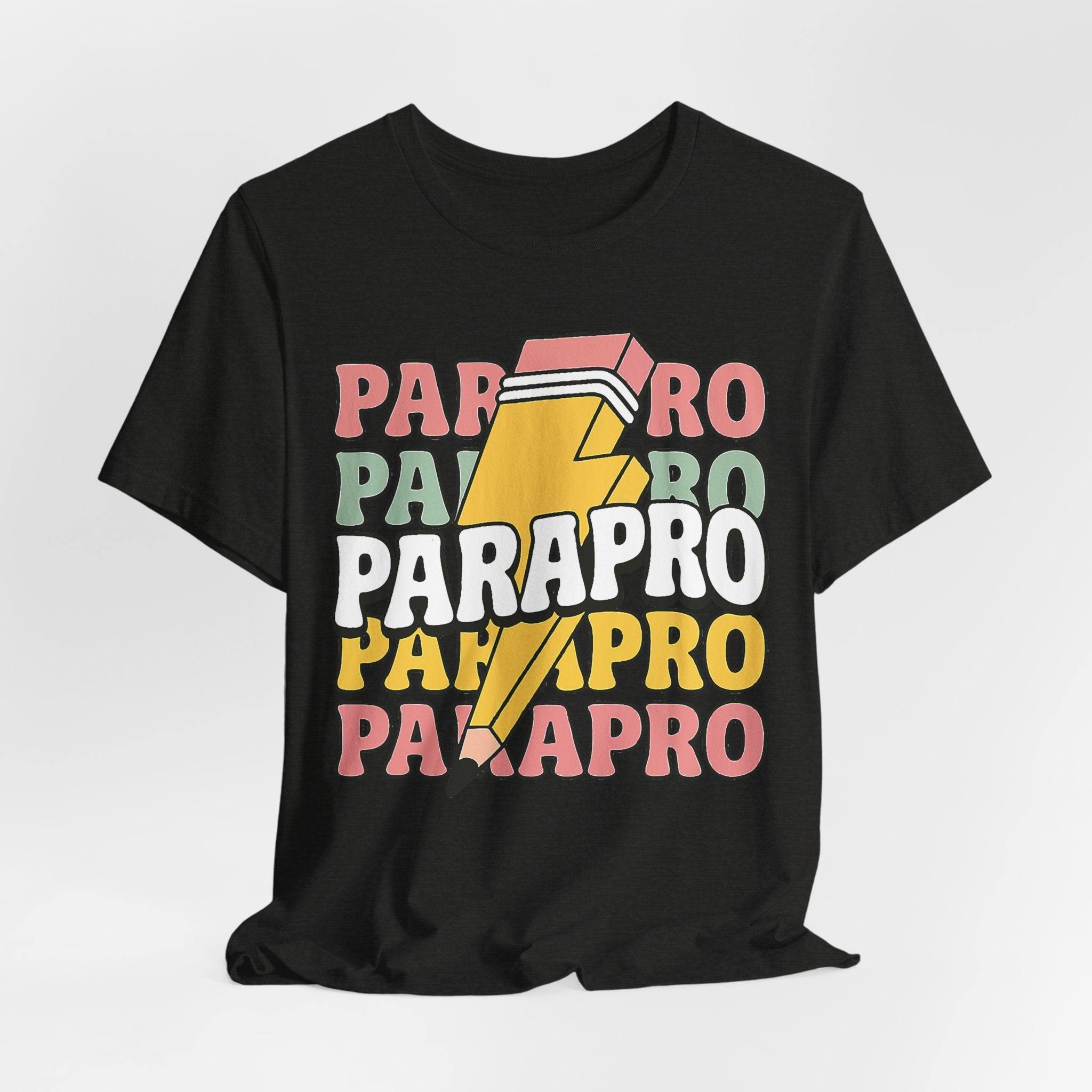 Parapro Pencil Tee — Retro Paraprofessional Appreciation Shirt
