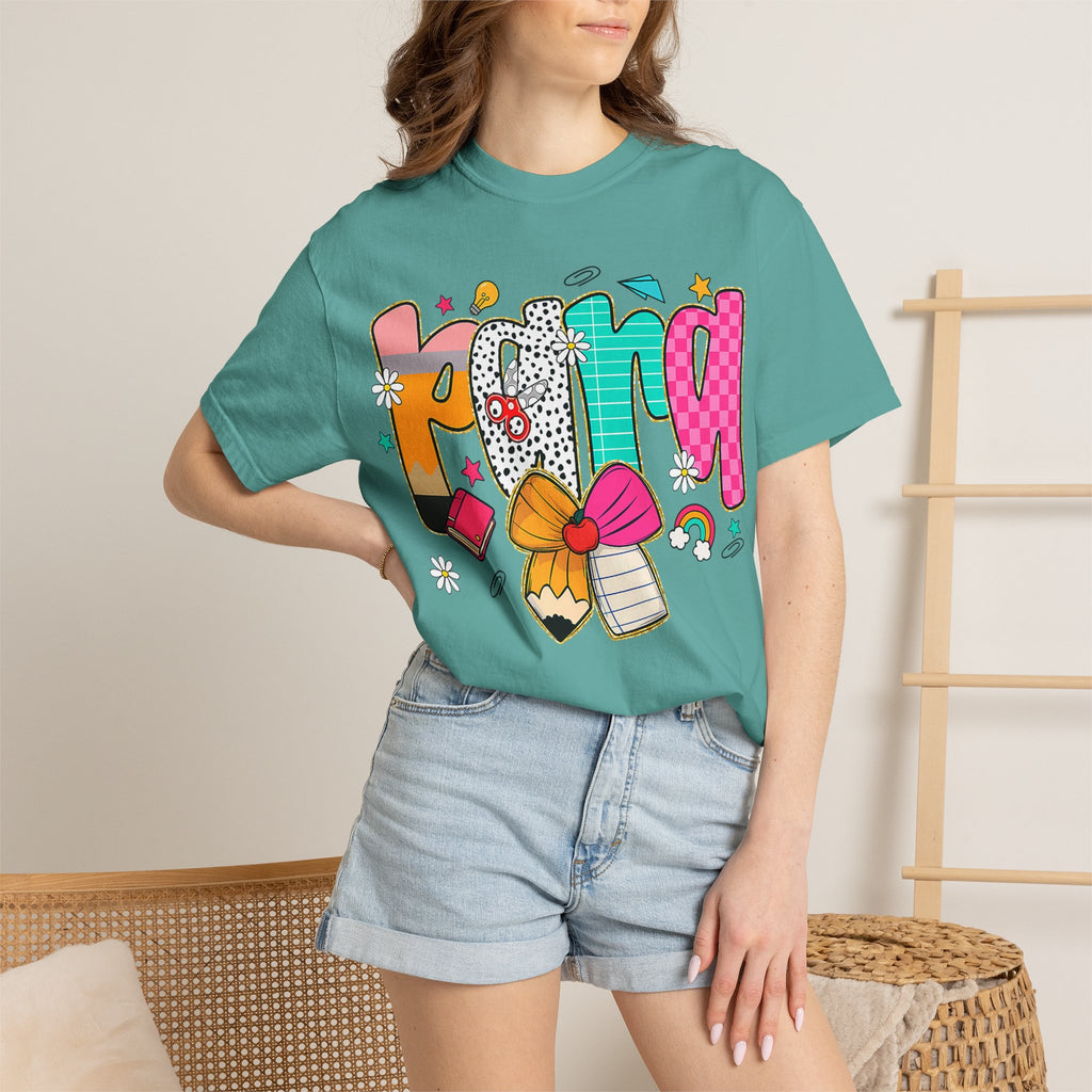 Kind Colorblock Graphic Para Tee