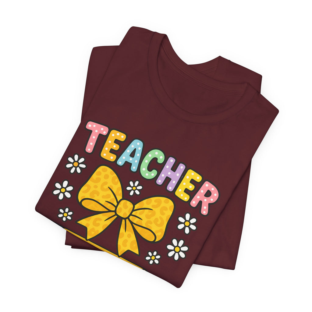 Teacher Bow Pencil T-Shirt