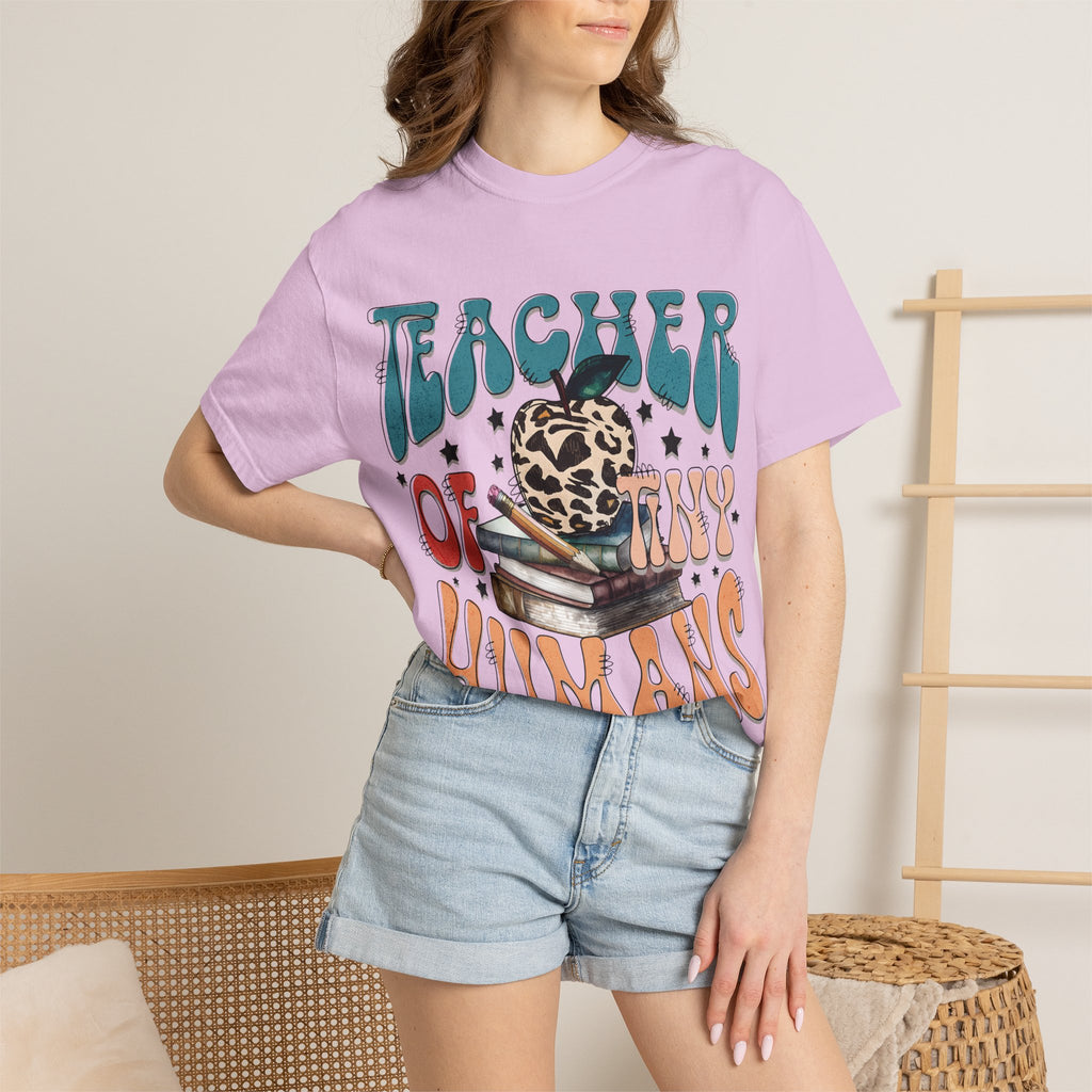 Teacher of Tiny Humans T-Shirt — Cute Retro Teacher Graphic Tee