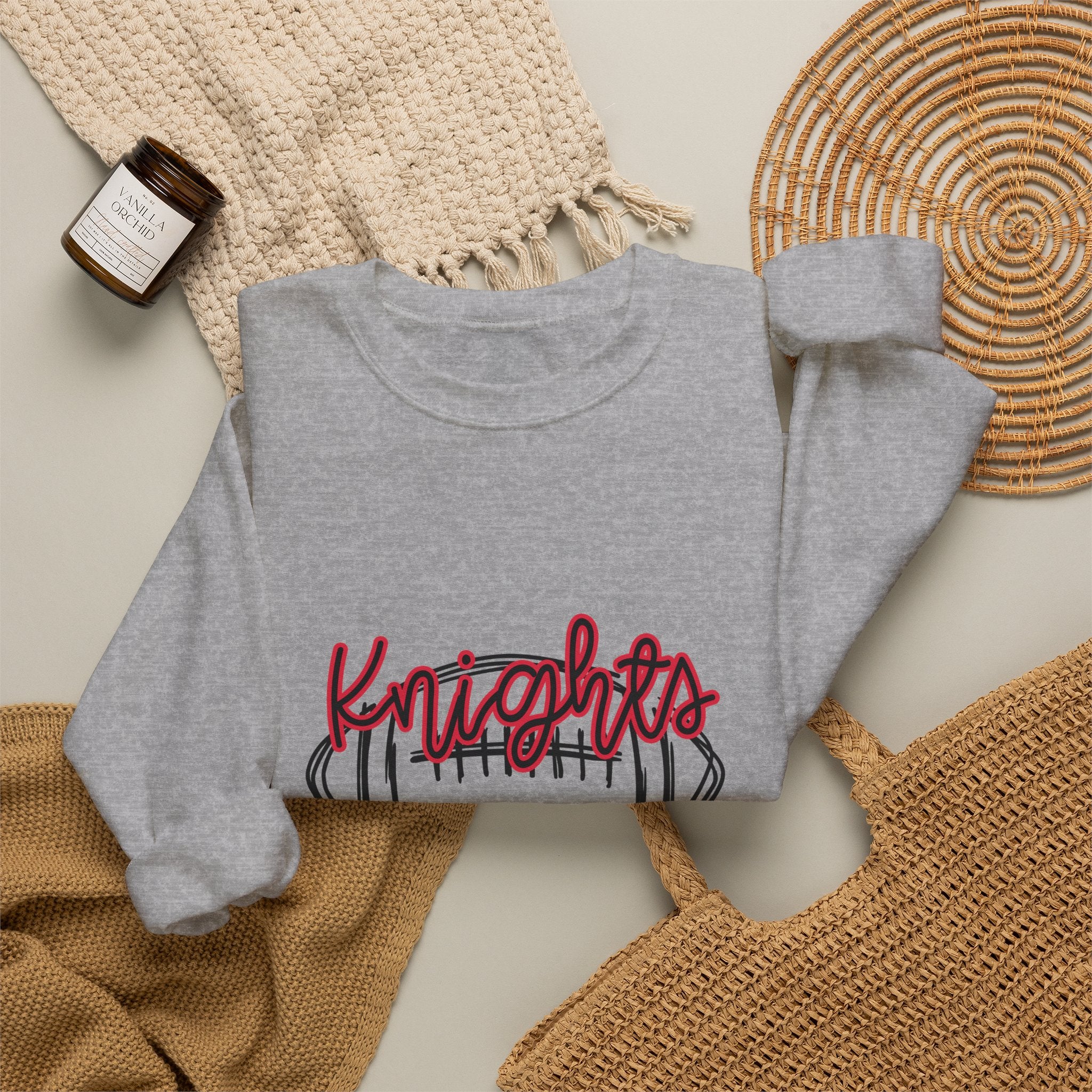 Knights Football Crewneck Sweatshirt