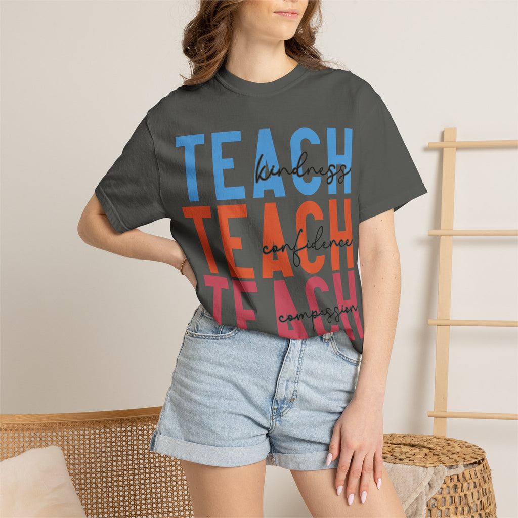 Teach Kindness Graphic Tee — Teacher Appreciation T-Shirt