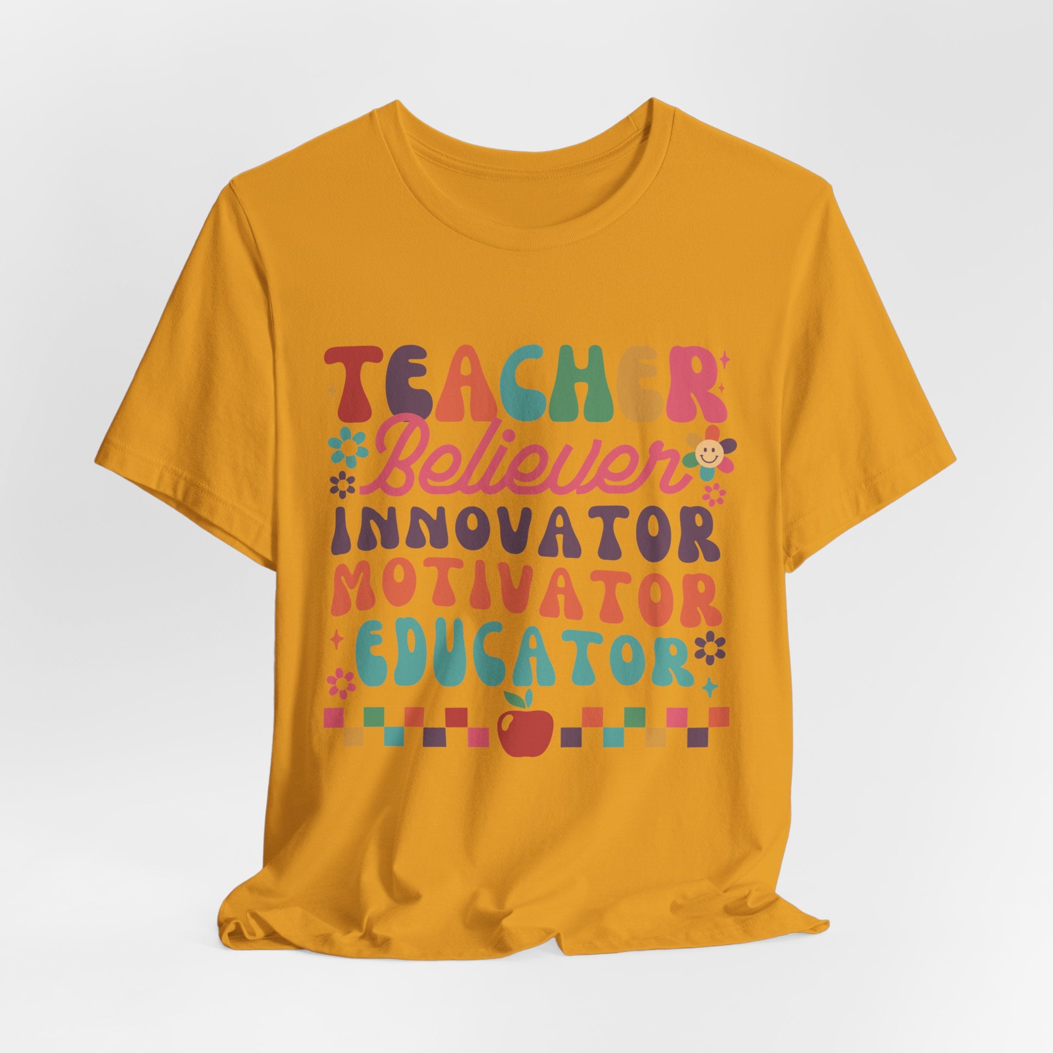 Teacher Believer Innovator Motivator Educator Tee