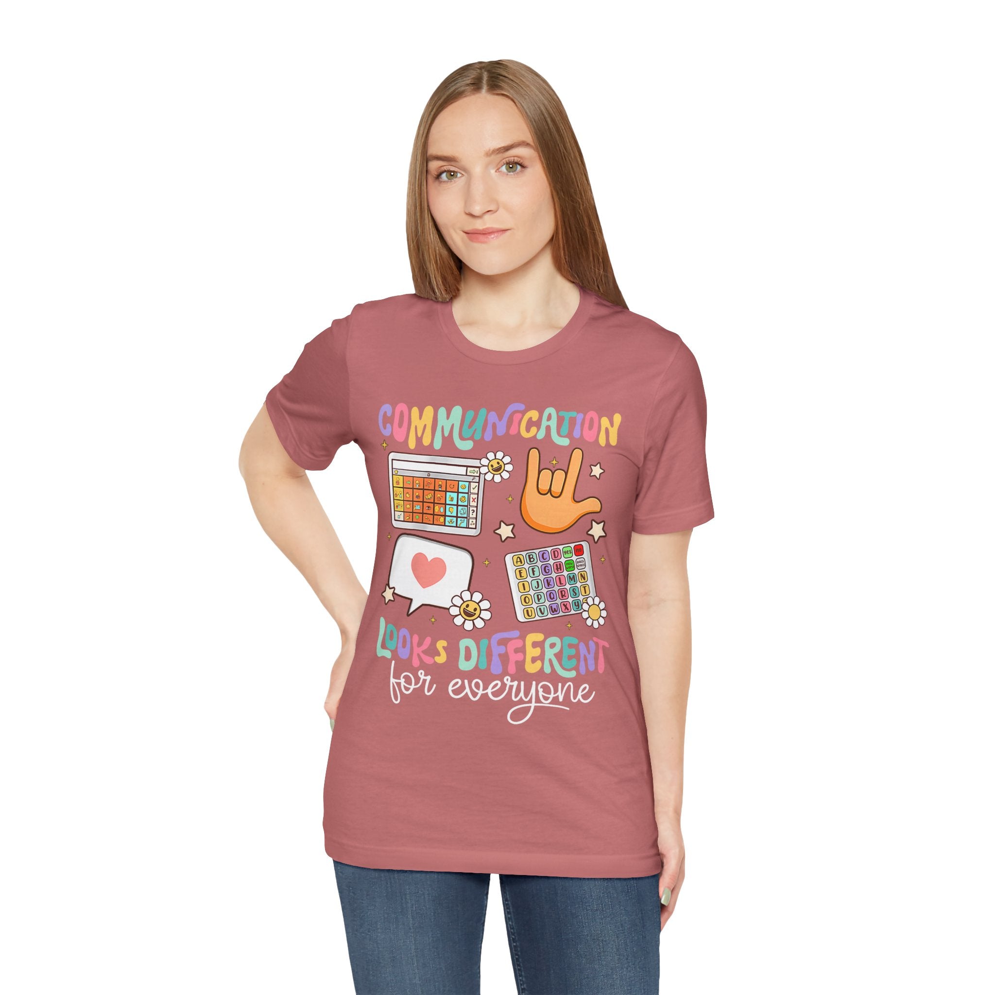 Communication Looks Different Tee