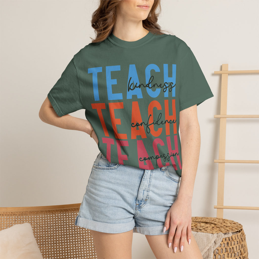 Teach Kindness Graphic Tee — Teacher Appreciation T-Shirt