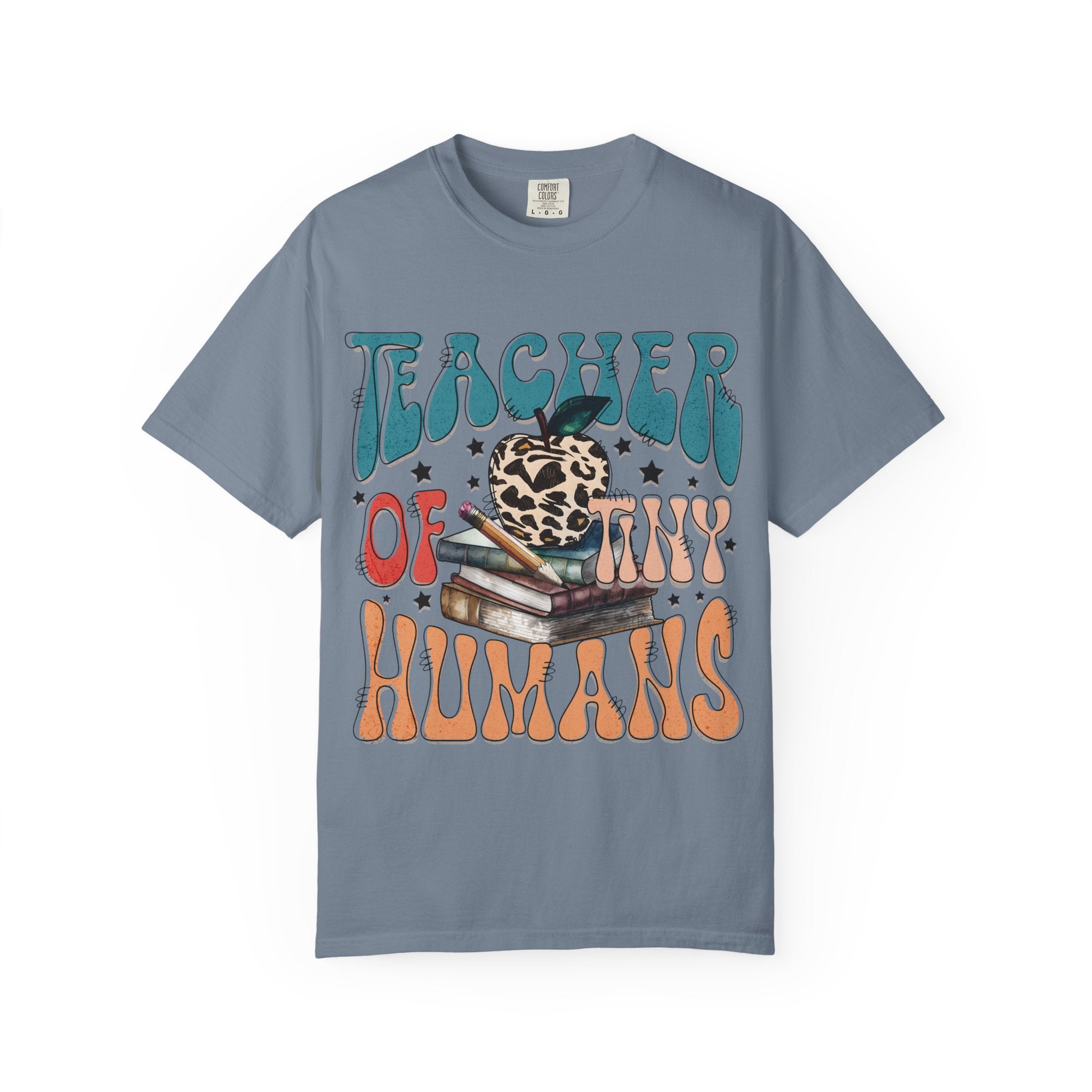 Teacher of Tiny Humans T-Shirt — Cute Retro Teacher Graphic Tee