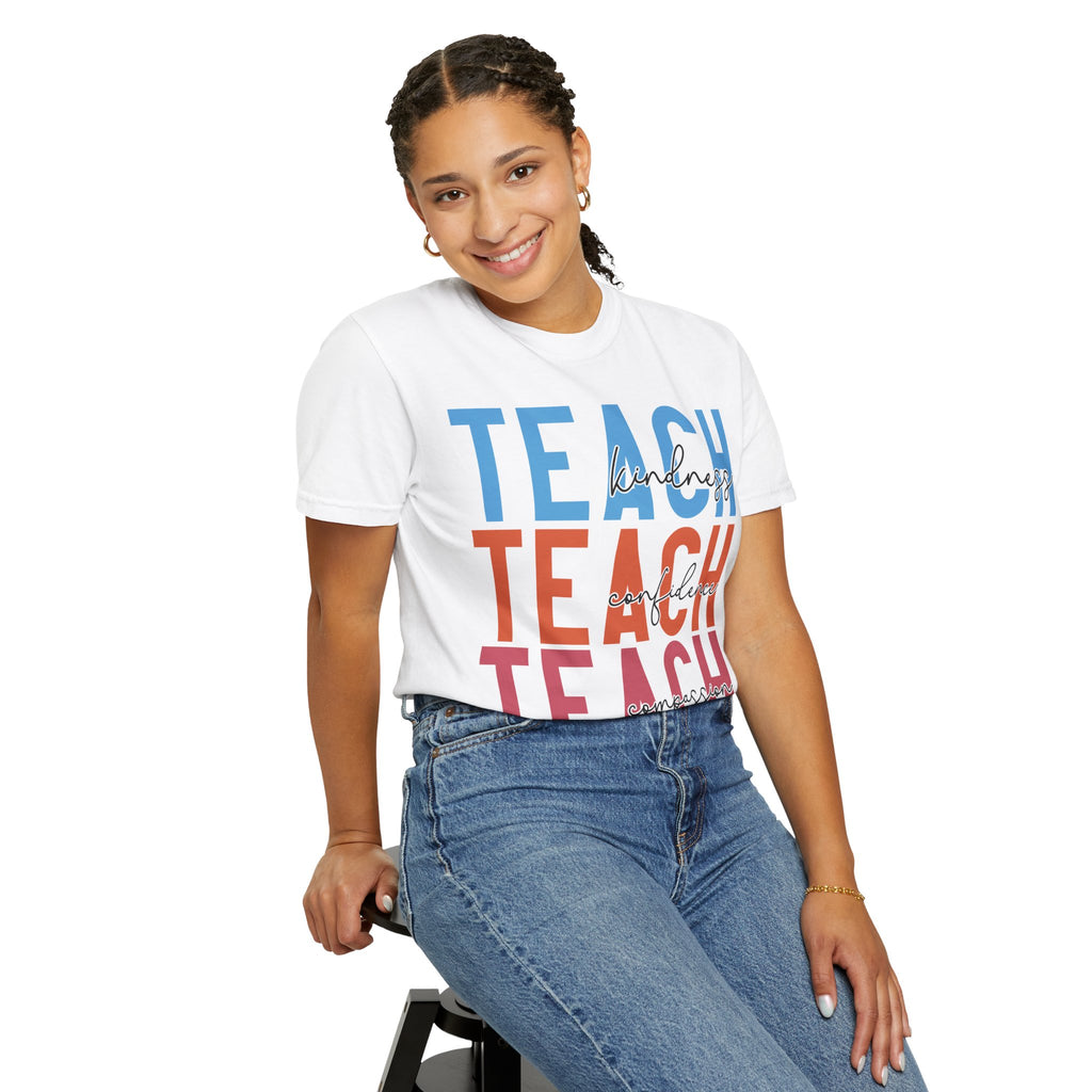 Teach Kindness Graphic Tee — Teacher Appreciation T-Shirt