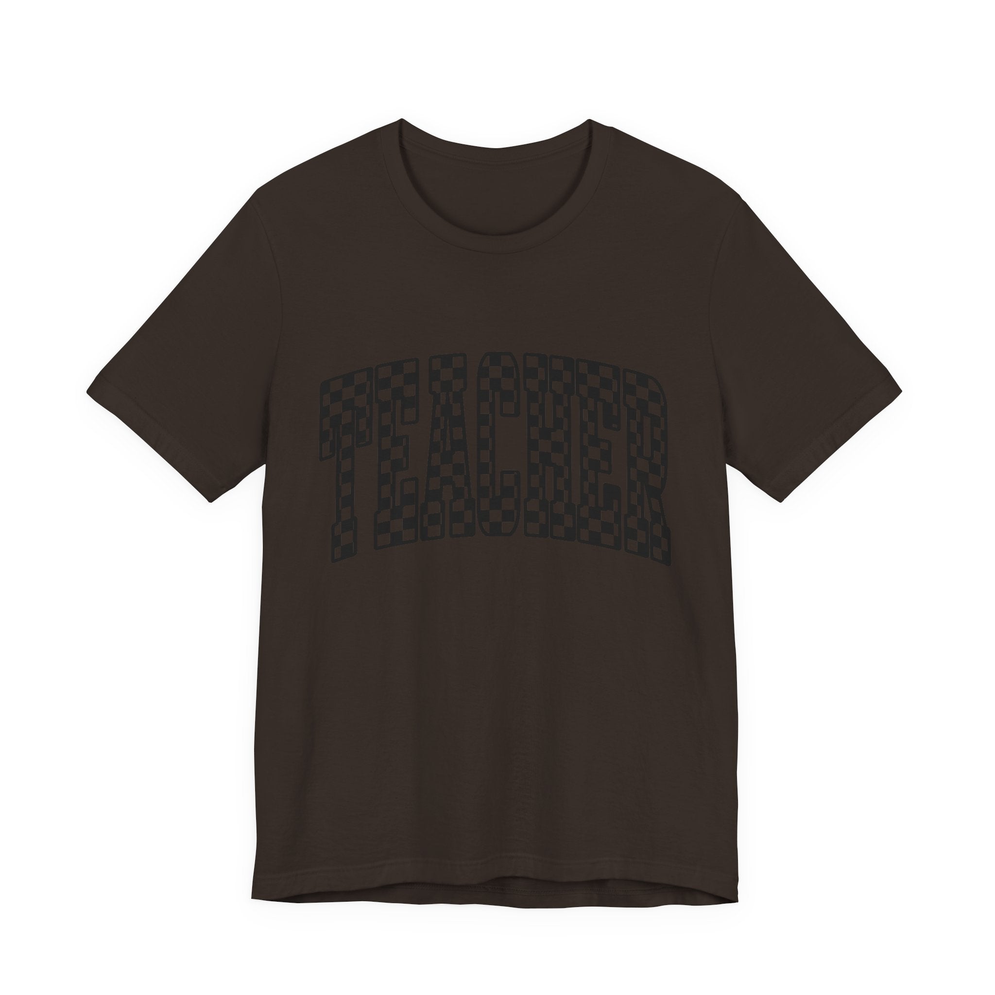 Teacher Checkerboard Graphic Tee