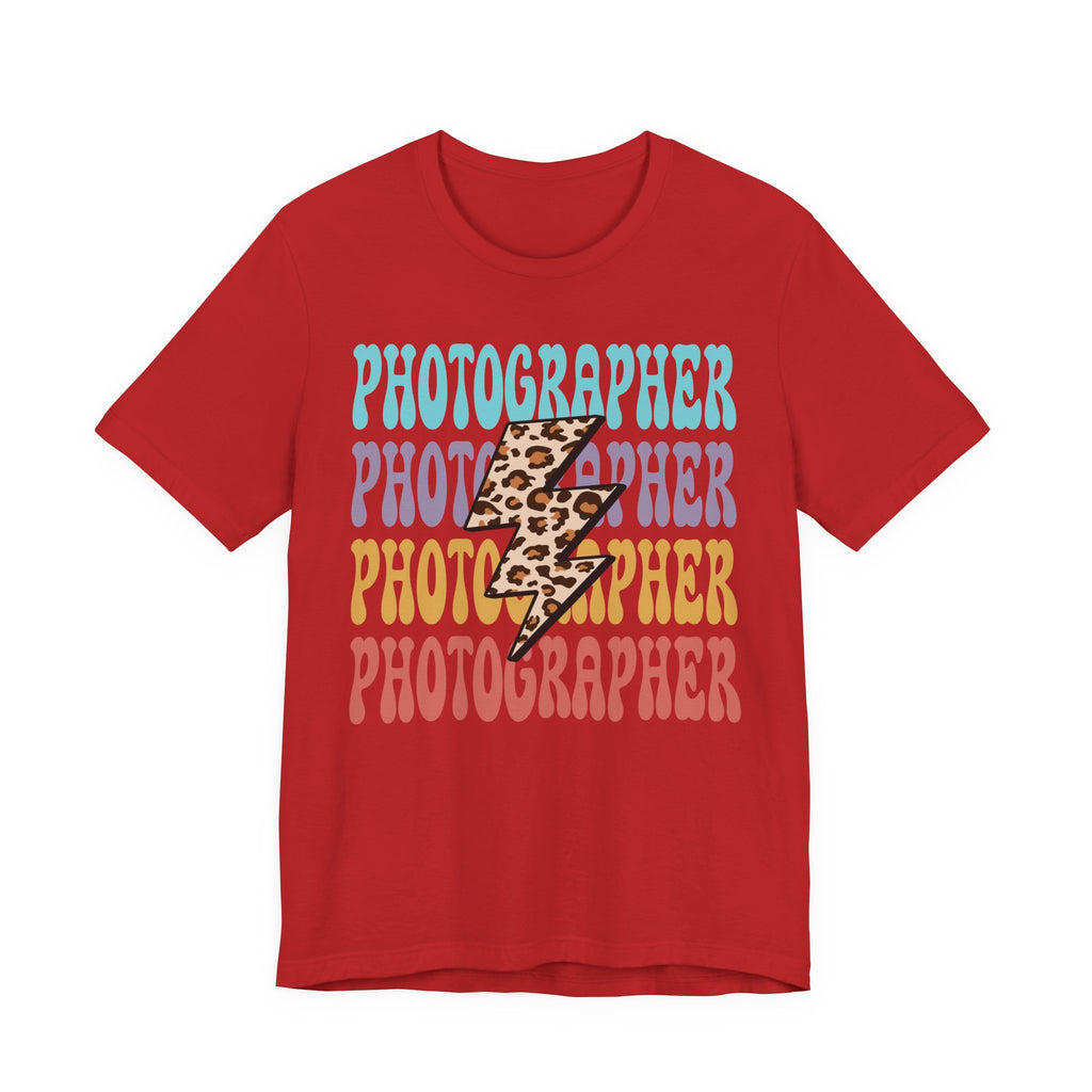 Photographer Lightning Bolt Tee