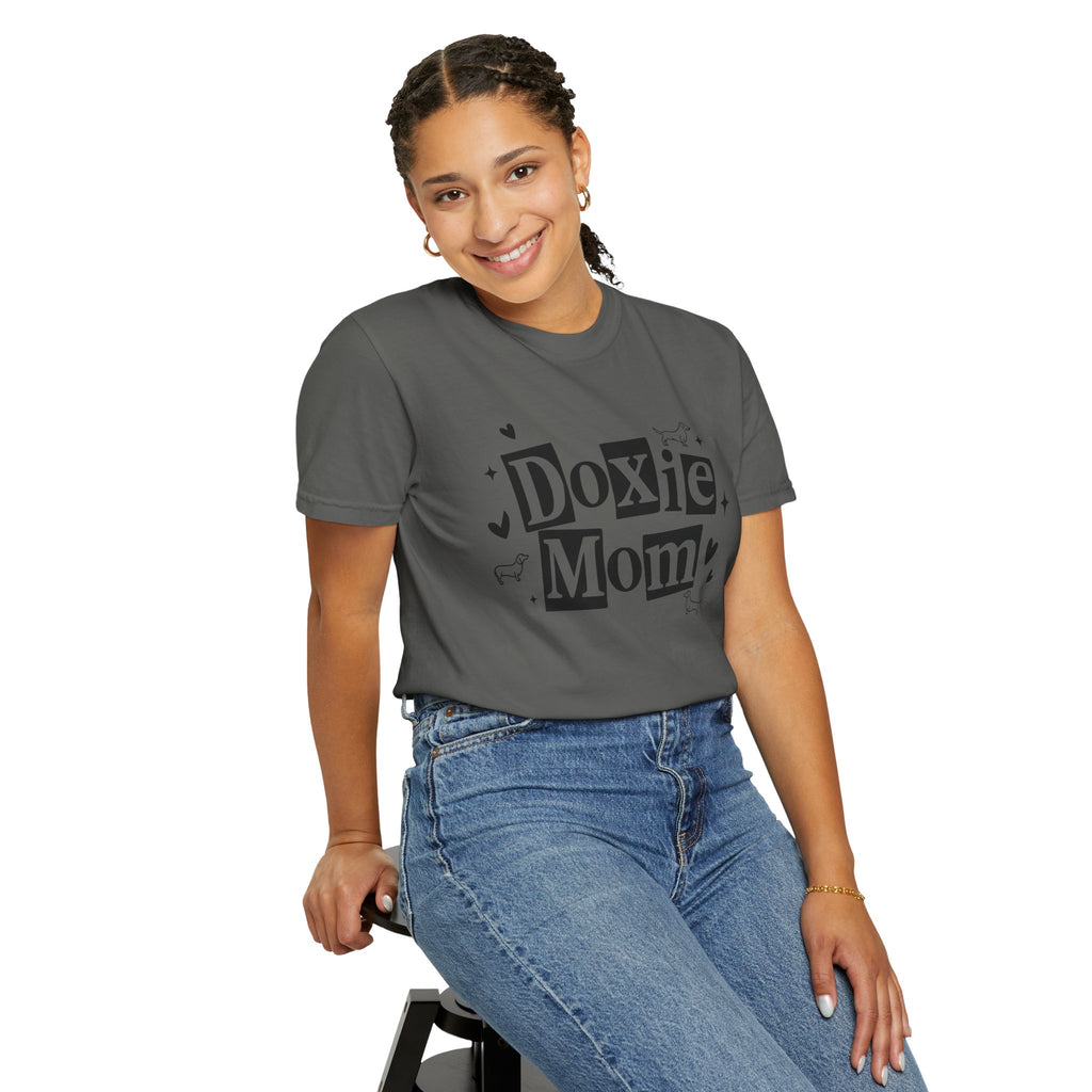 Doxie Mom T-Shirt — Cute Dachshund Dog Mom Tee, Dog Lover Gift