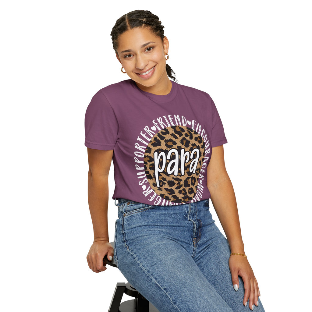 Para Leopard Circle T-Shirt — Supporter, Friend & Encourager Tee