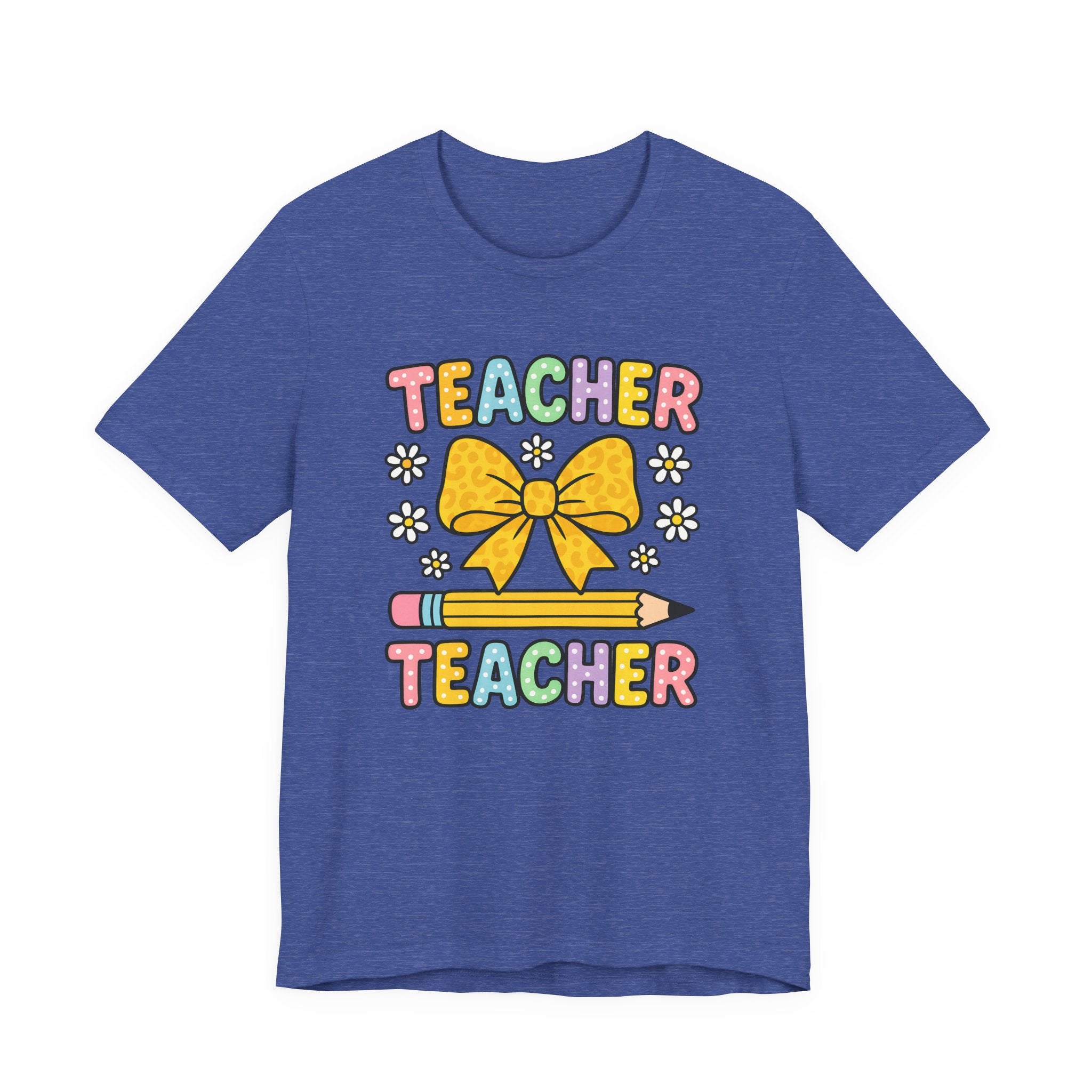Teacher Bow Pencil T-Shirt