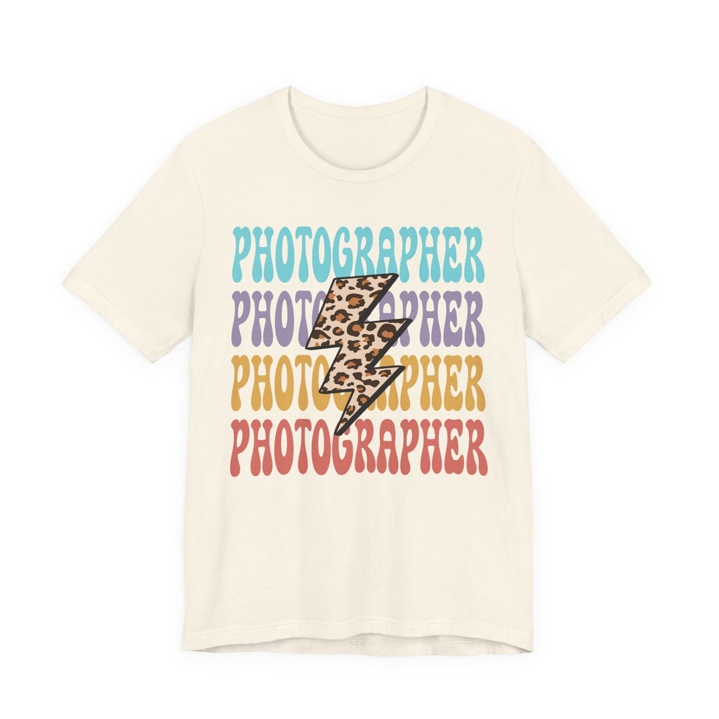 Photographer Lightning Bolt Tee