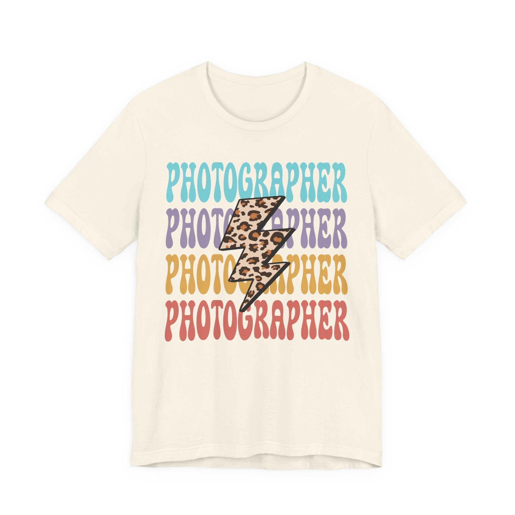 Photographer Lightning Bolt Tee