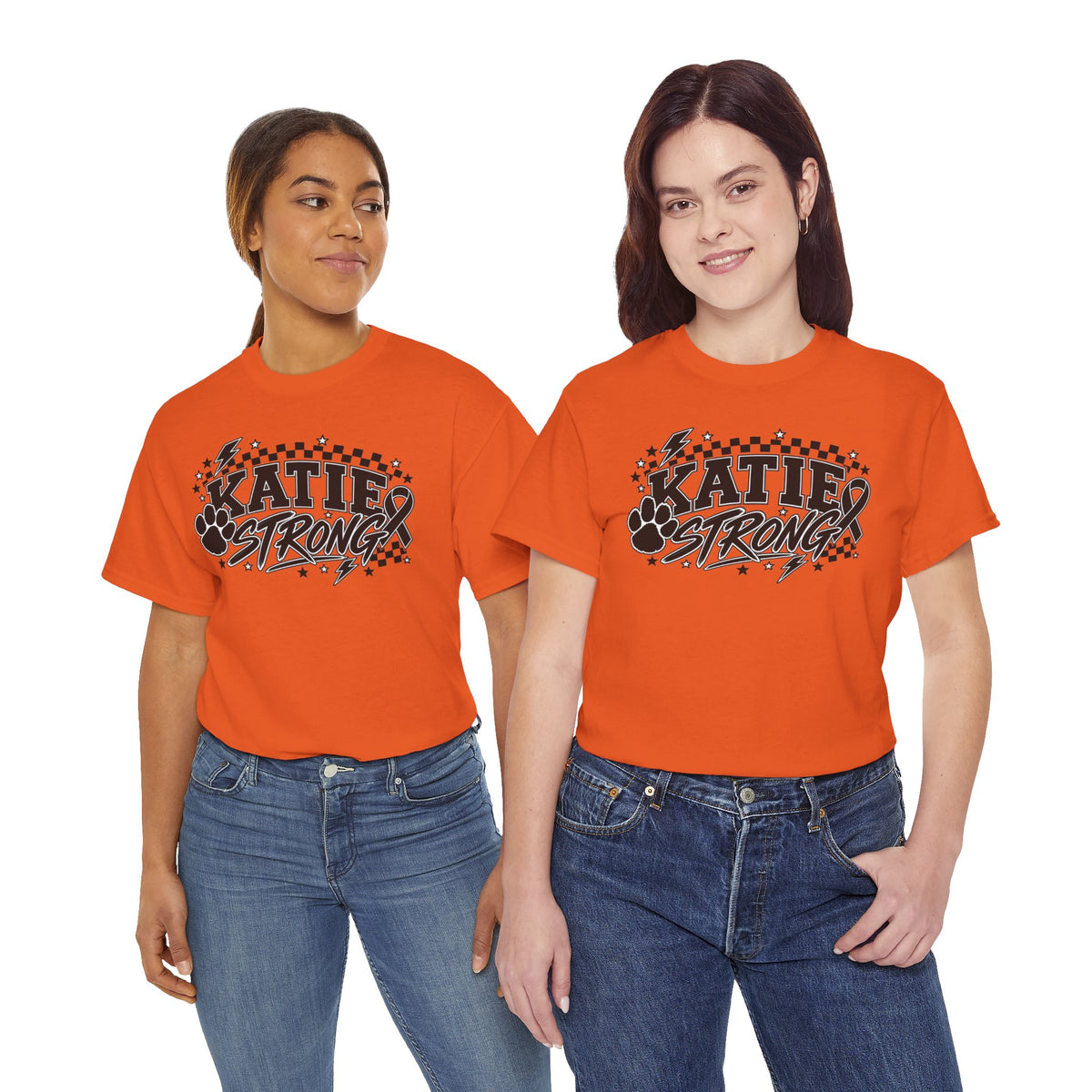 Katie Strong T-Shirt — Motivational Support Tee