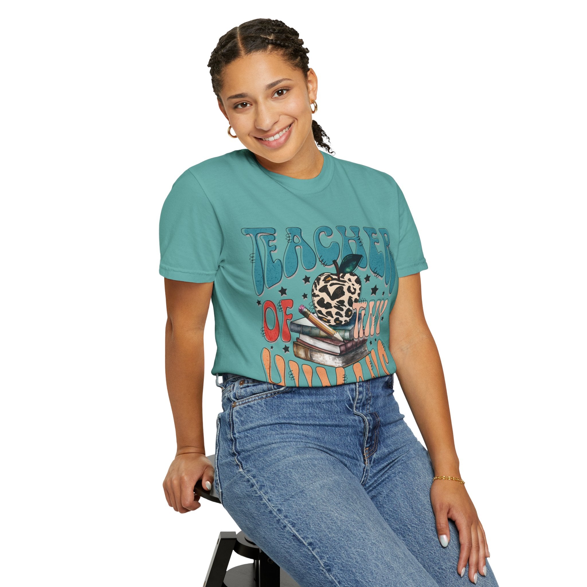 Teacher of Tiny Humans T-Shirt — Cute Retro Teacher Graphic Tee