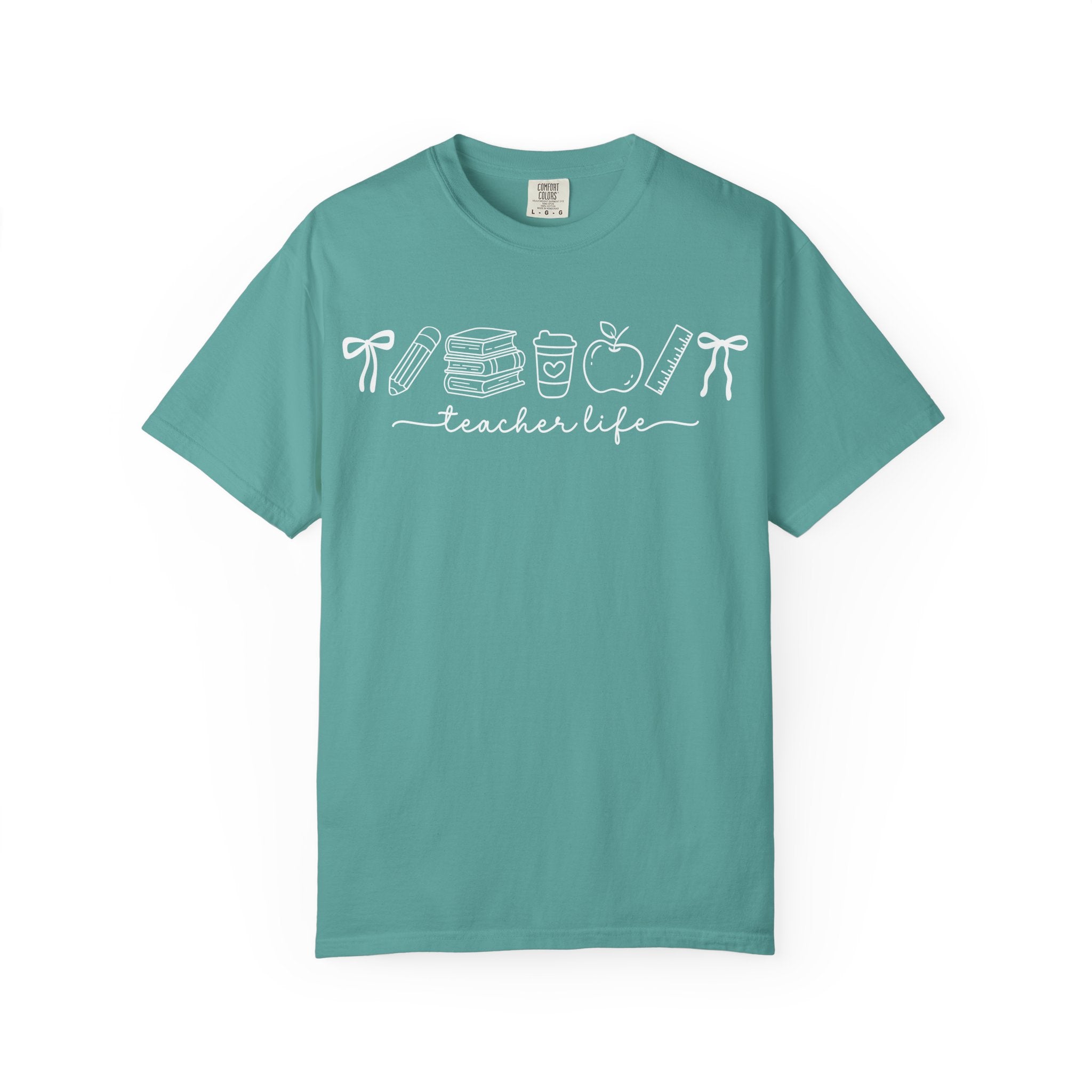 Teacher T-Shirt — Minimal Vintage Cream Tee