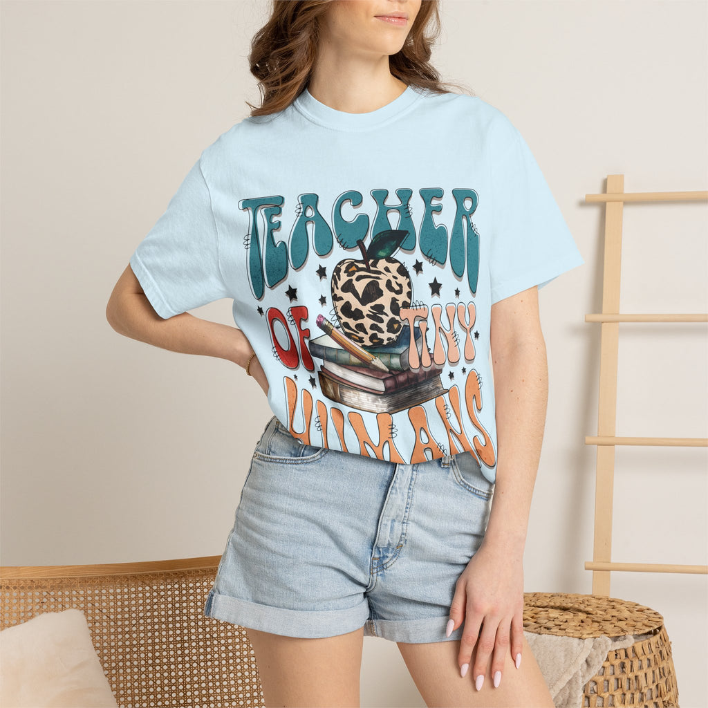 Teacher of Tiny Humans T-Shirt — Cute Retro Teacher Graphic Tee