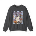 Spooky Vibe Crewneck Sweatshirt — Cute Halloween Ghost Pumpkin Graphic