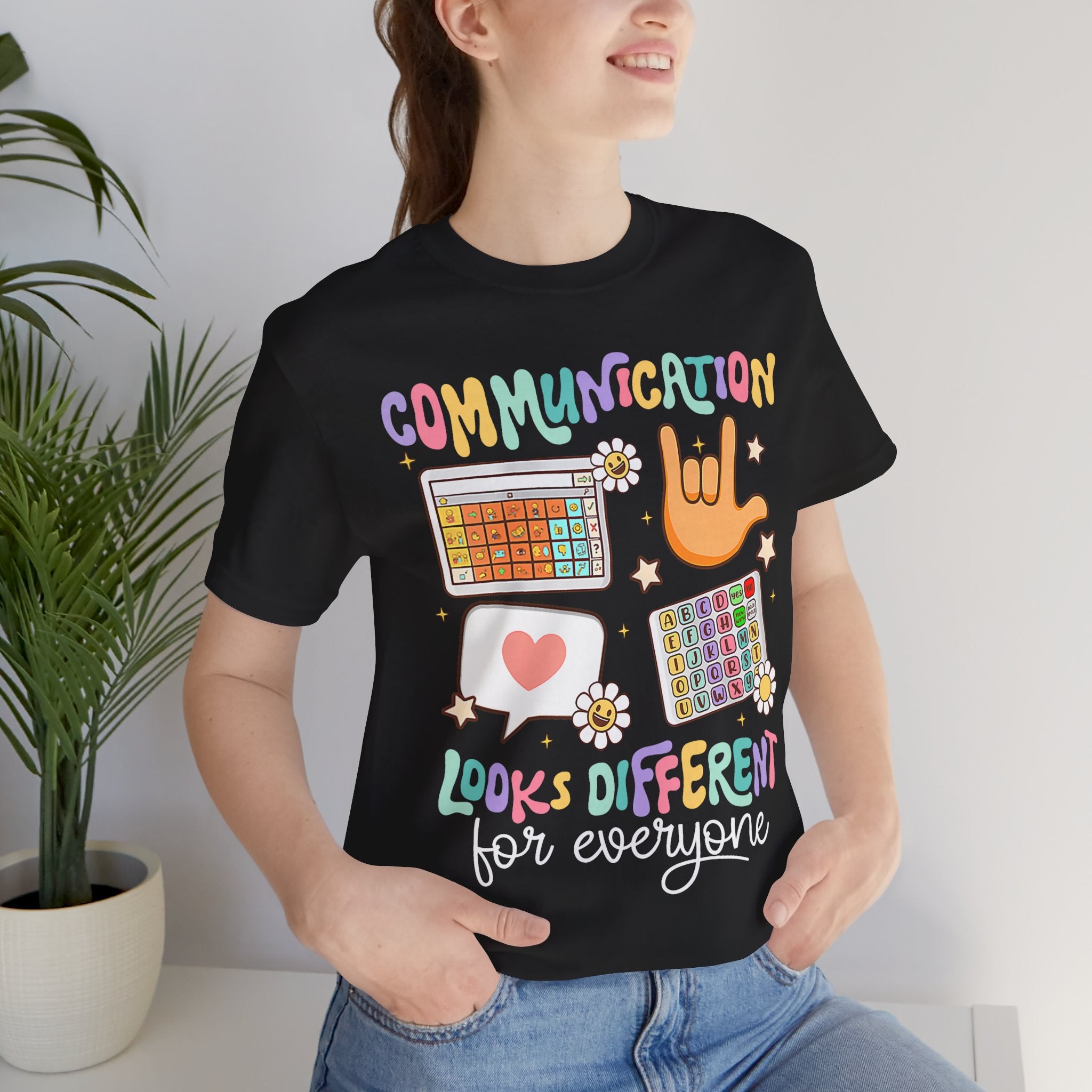 Communication Looks Different Tee