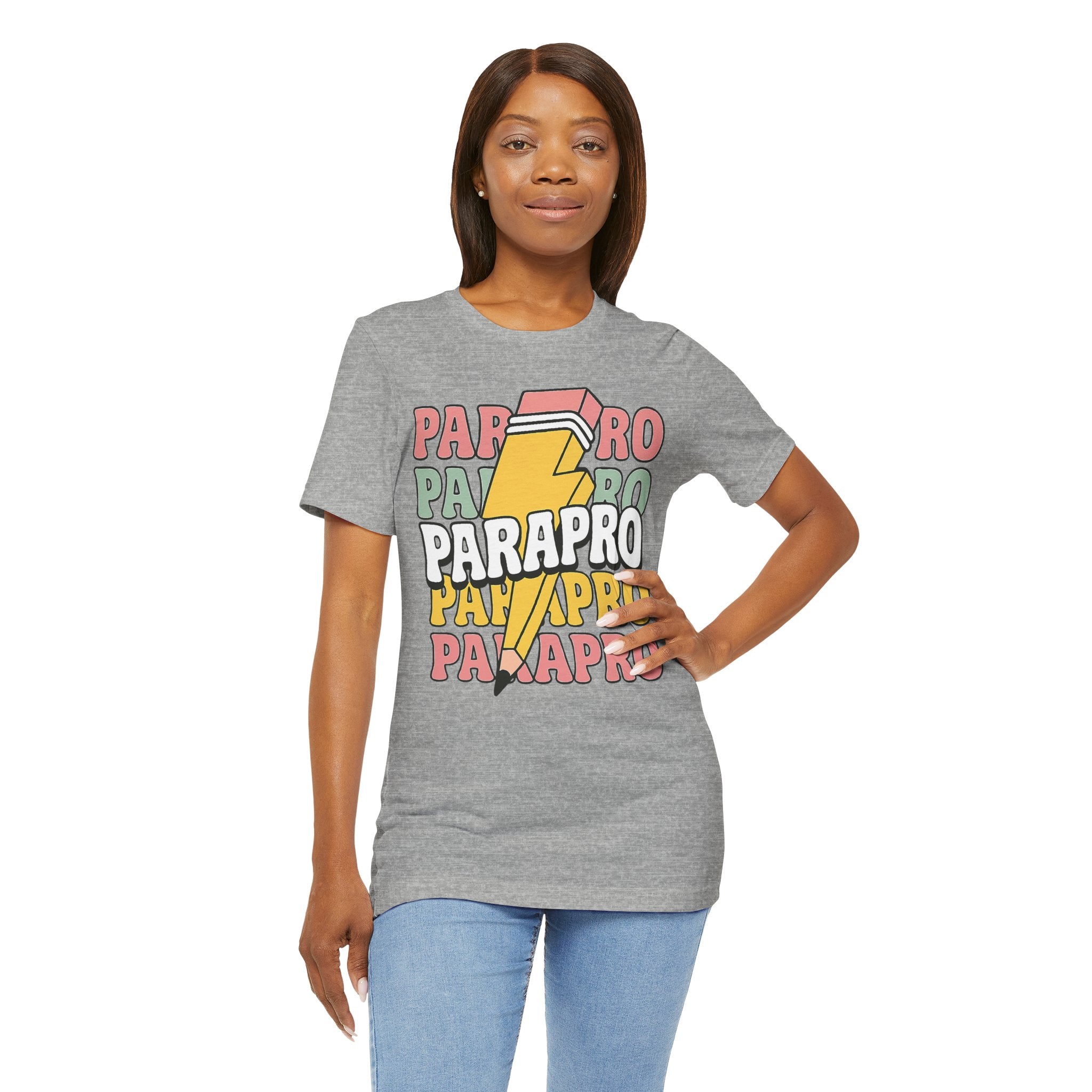 Parapro Pencil Tee — Retro Paraprofessional Appreciation Shirt