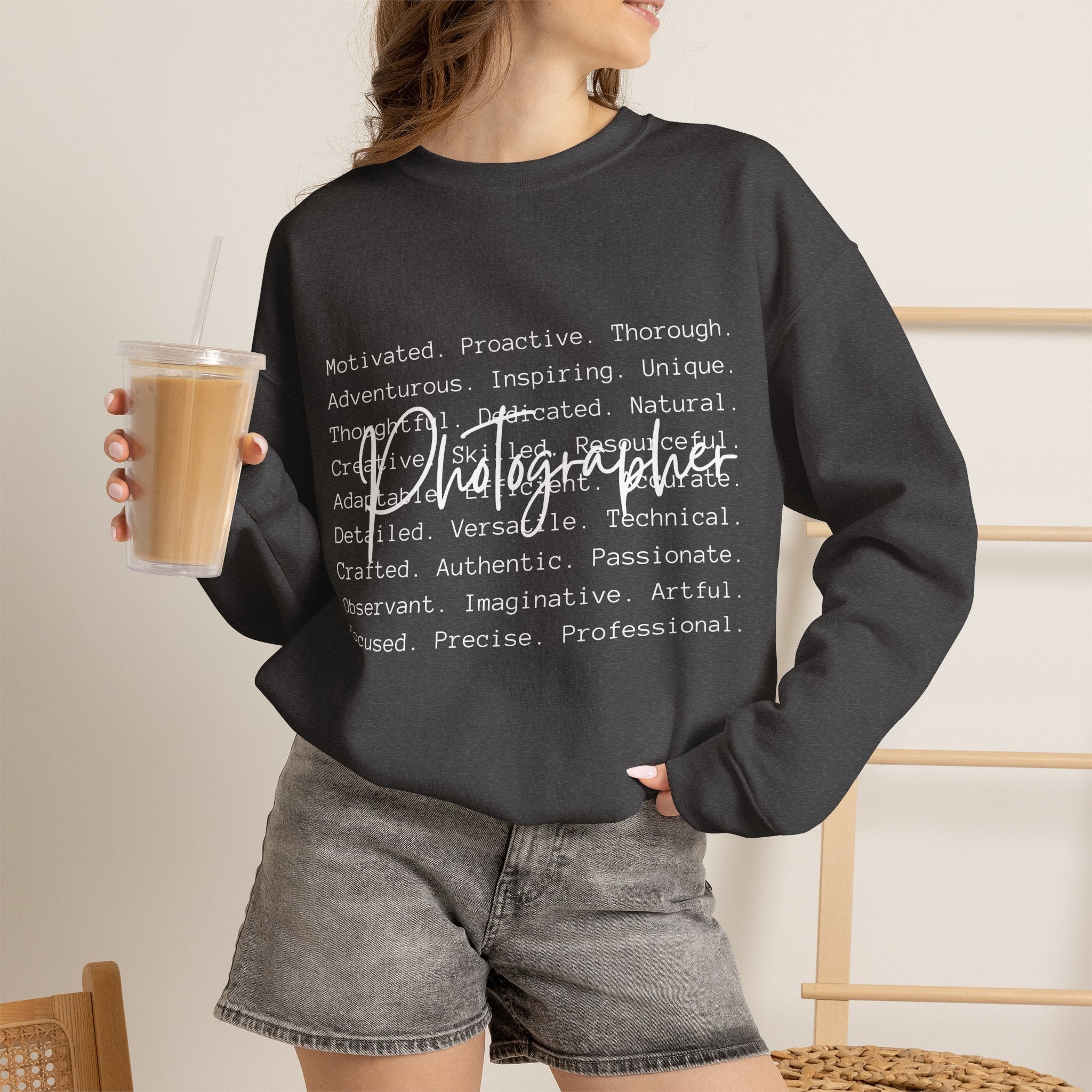 Photographer Crewneck Sweatshirt