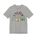 I Teach Awesome Kids T-Shirt — Colorful Autism Awareness Teacher Tee