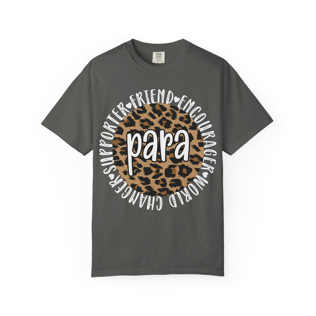 Para Leopard Circle T-Shirt — Supporter, Friend & Encourager Tee