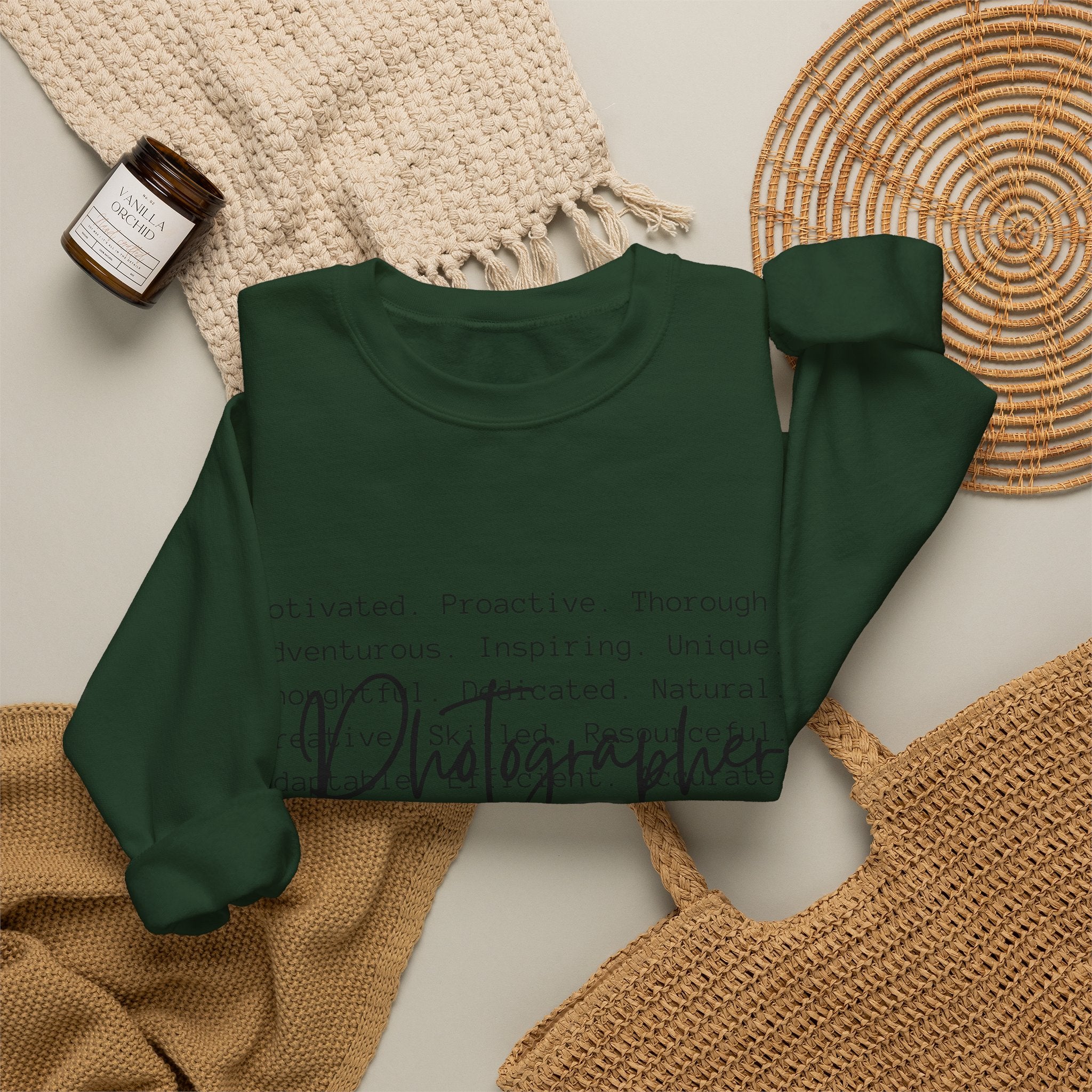 Photographer Crewneck Sweatshirt