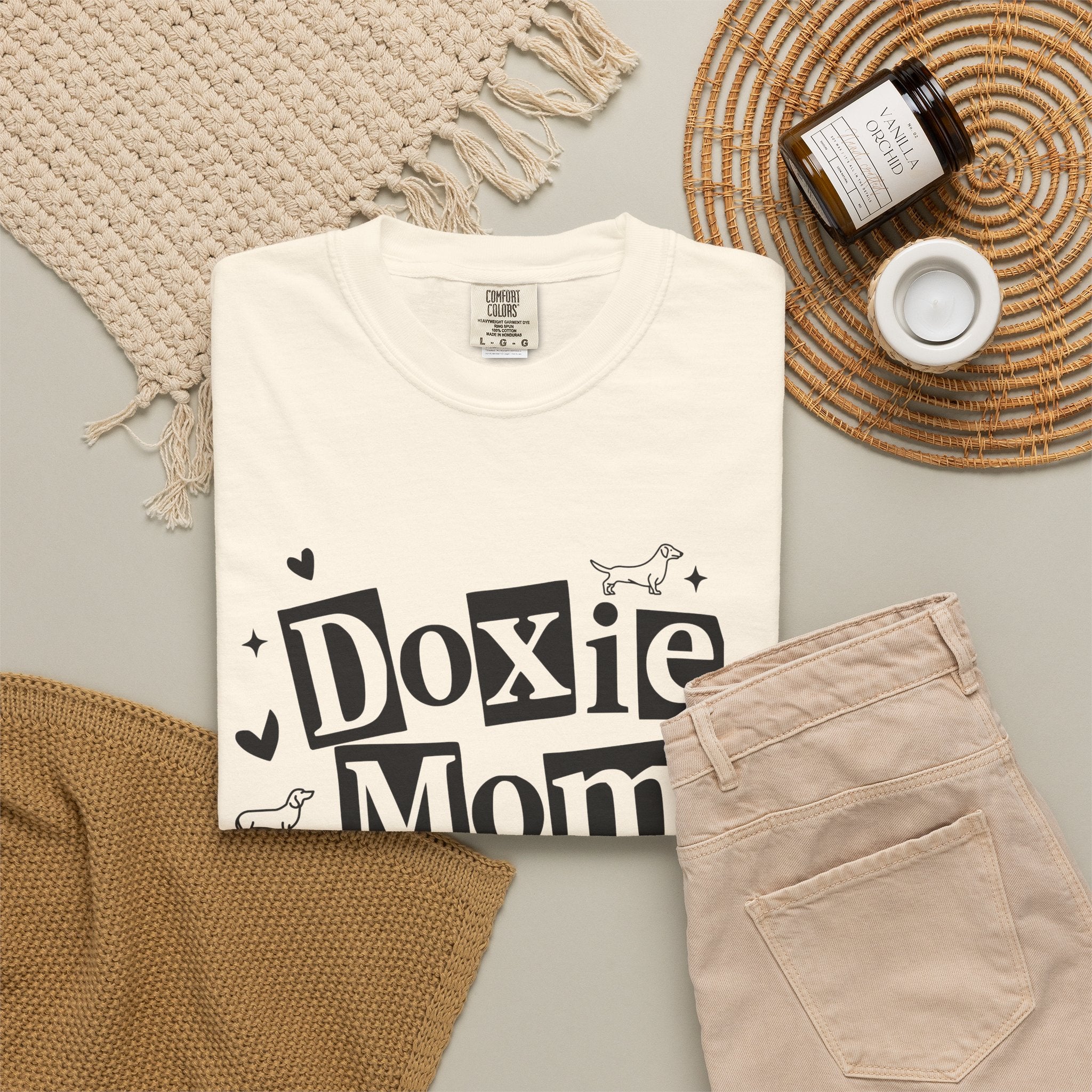 Doxie Mom T-Shirt — Cute Dachshund Dog Mom Tee, Dog Lover Gift