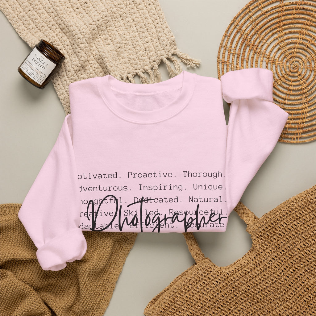 Photographer Crewneck Sweatshirt