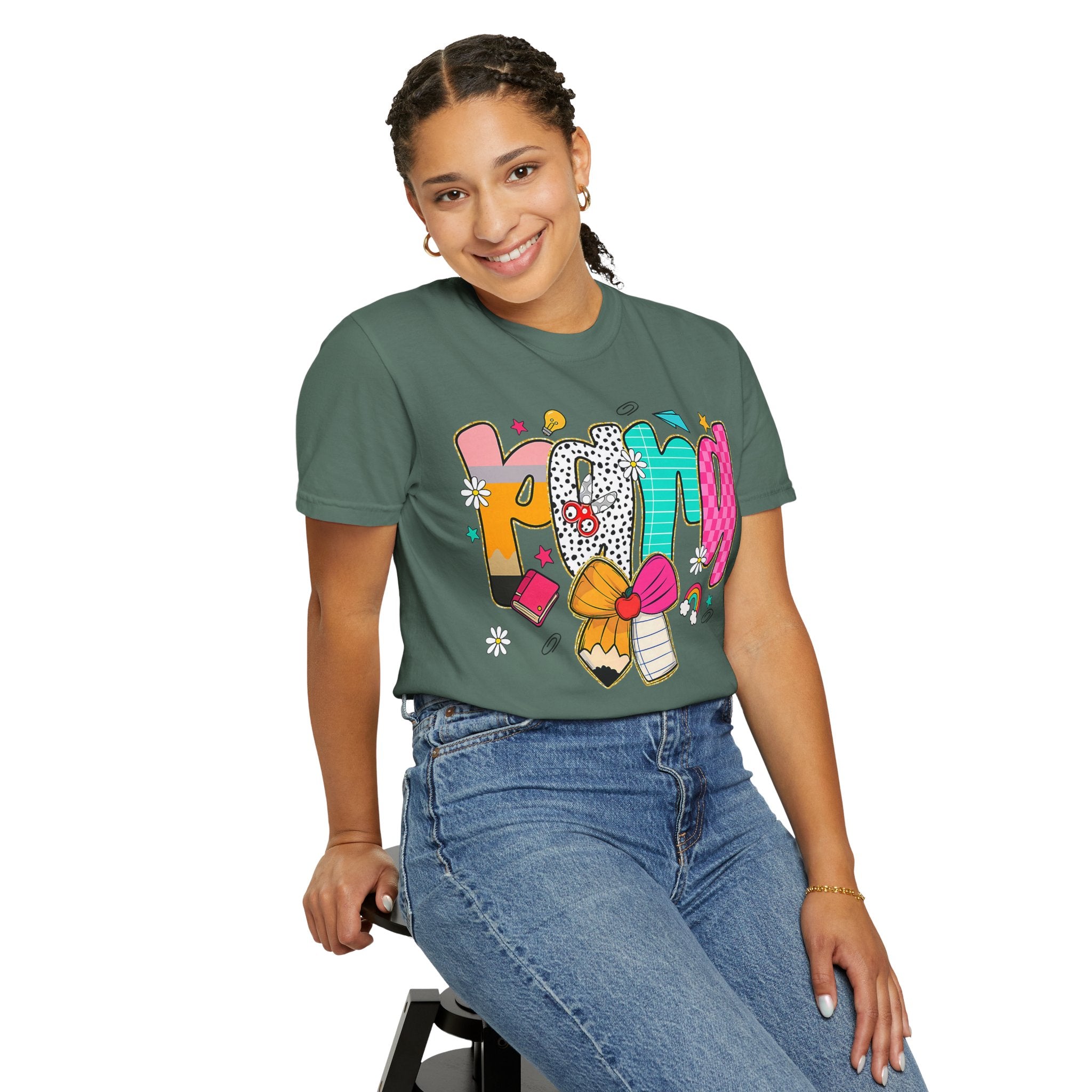 Kind Colorblock Graphic Para Tee