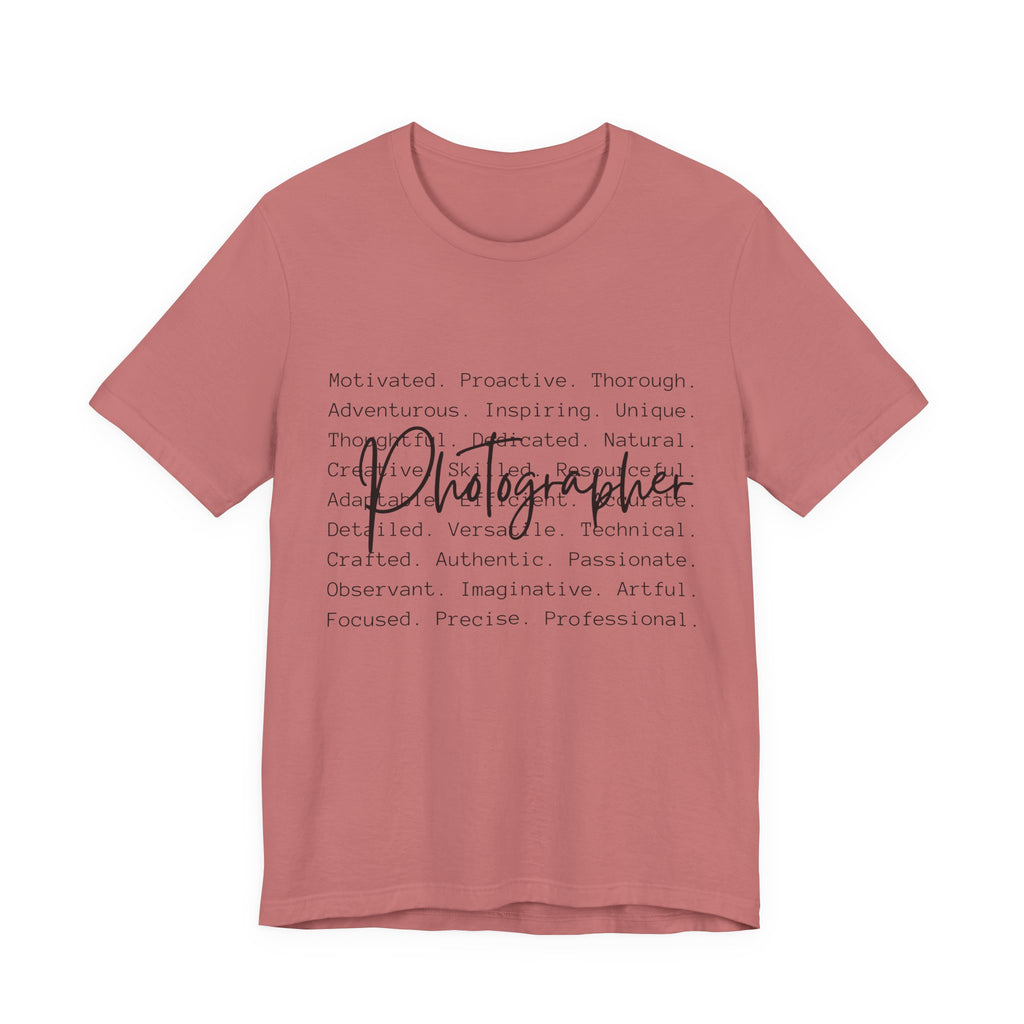Photographer T‑Shirt