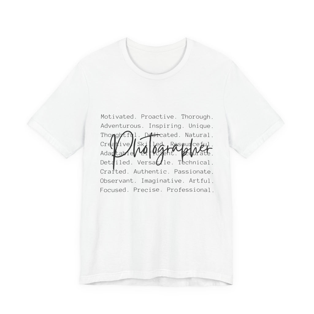 Photographer T‑Shirt