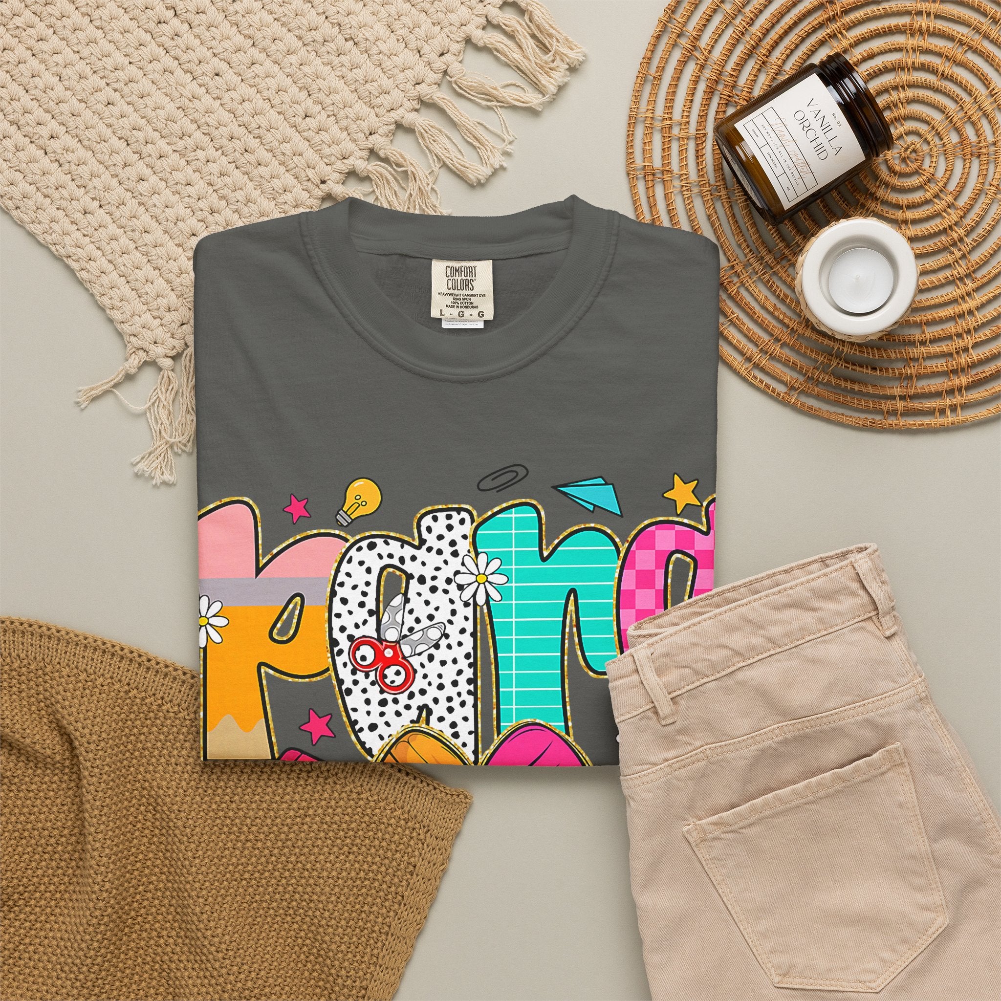 Kind Colorblock Graphic Para Tee