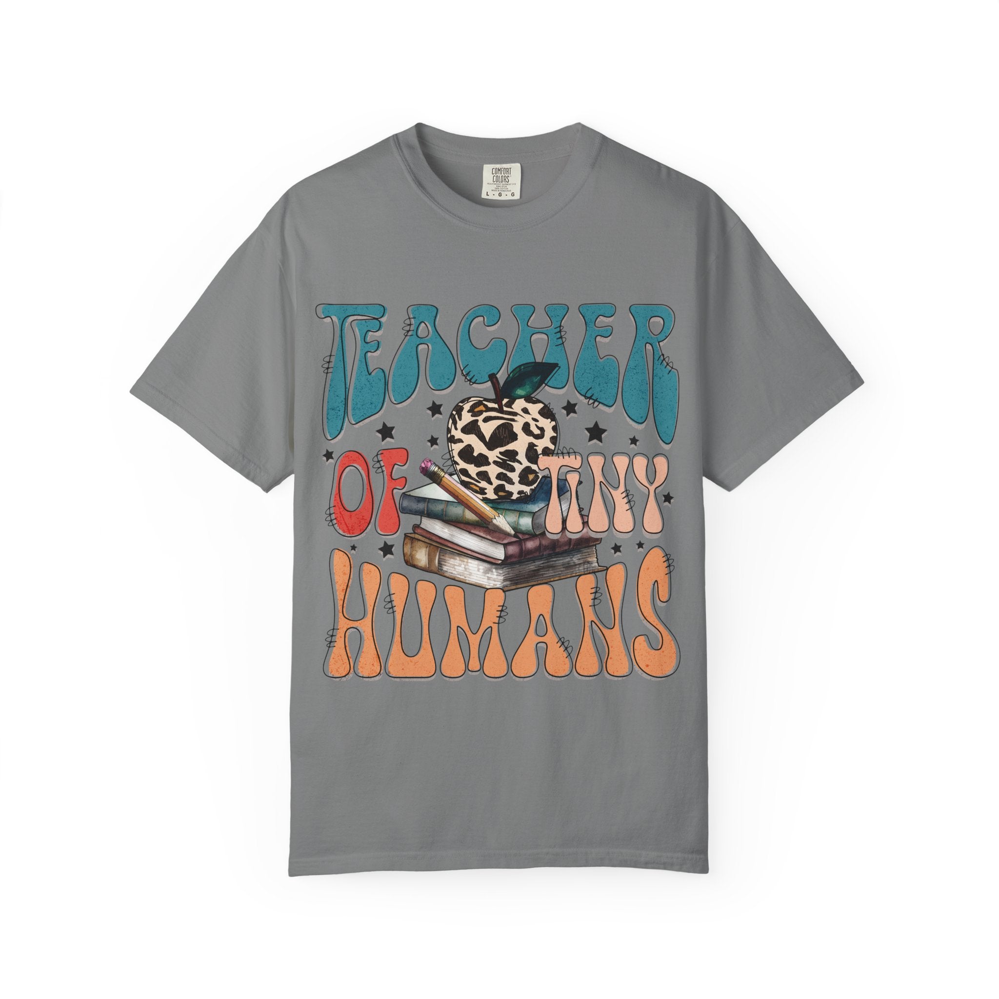 Teacher of Tiny Humans T-Shirt — Cute Retro Teacher Graphic Tee