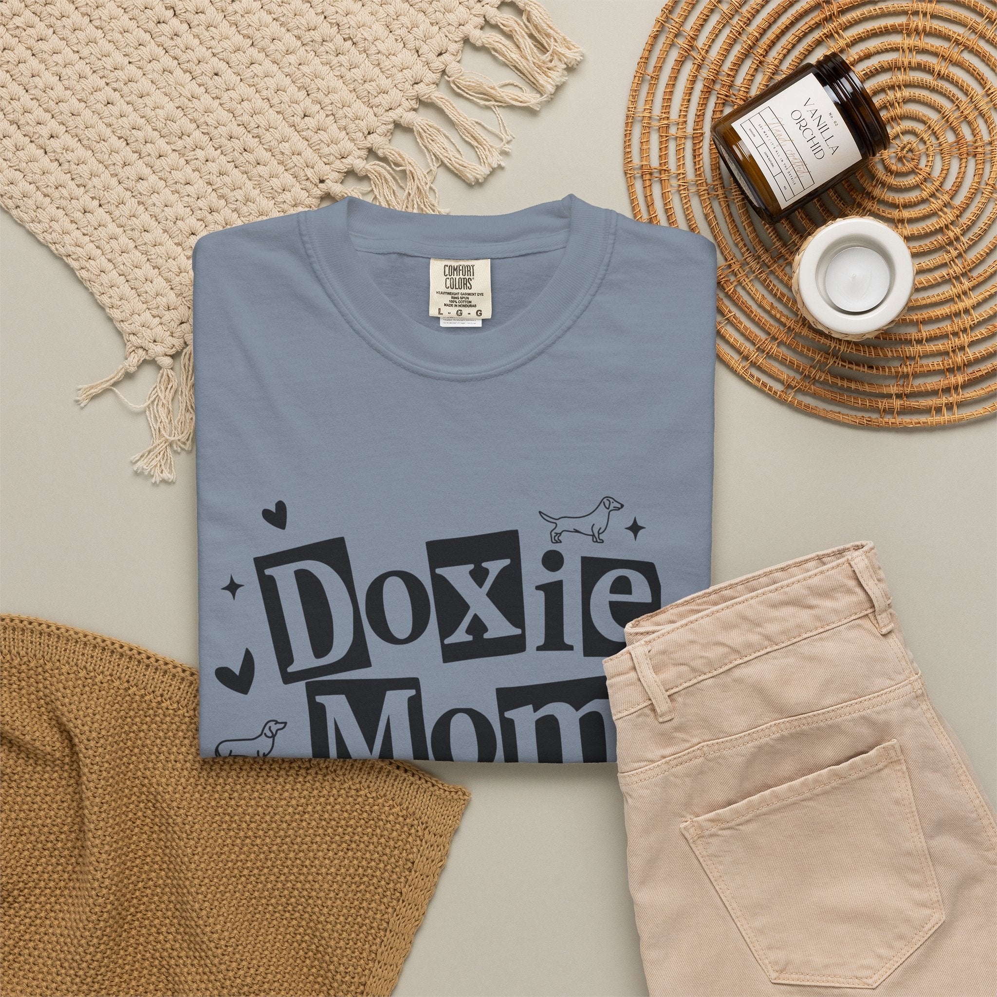 Doxie Mom T-Shirt — Cute Dachshund Dog Mom Tee, Dog Lover Gift