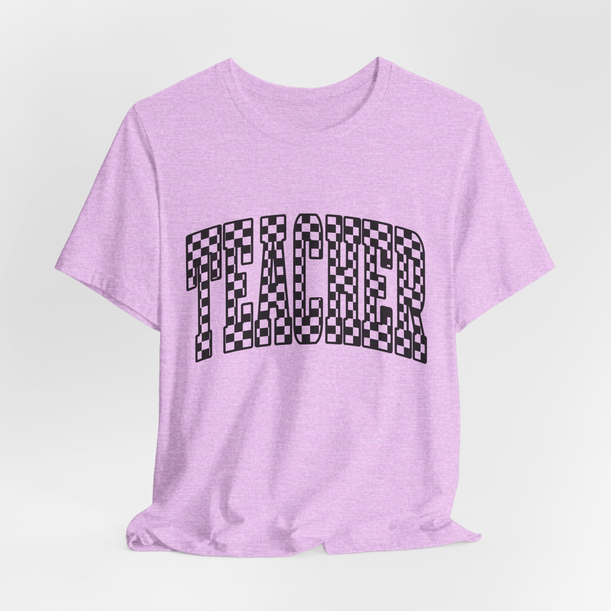 Teacher Checkerboard Graphic Tee