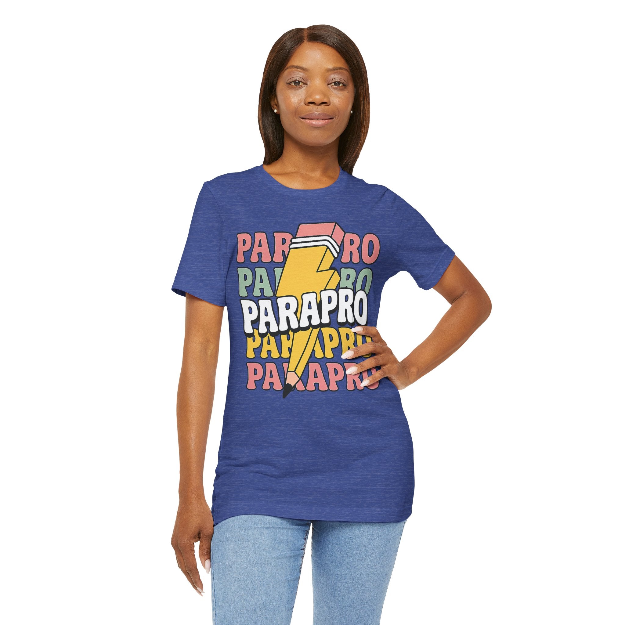 Parapro Pencil Tee — Retro Paraprofessional Appreciation Shirt