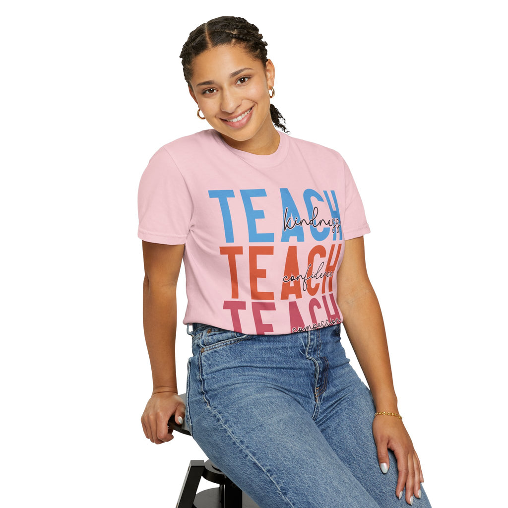 Teach Kindness Graphic Tee — Teacher Appreciation T-Shirt