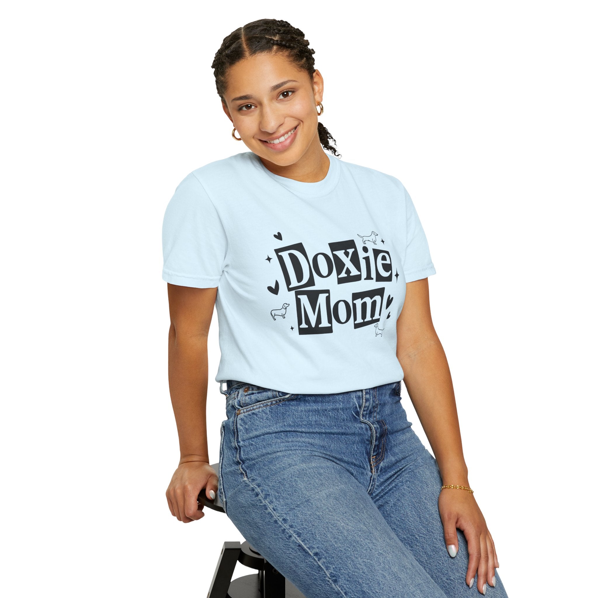 Doxie Mom T-Shirt — Cute Dachshund Dog Mom Tee, Dog Lover Gift