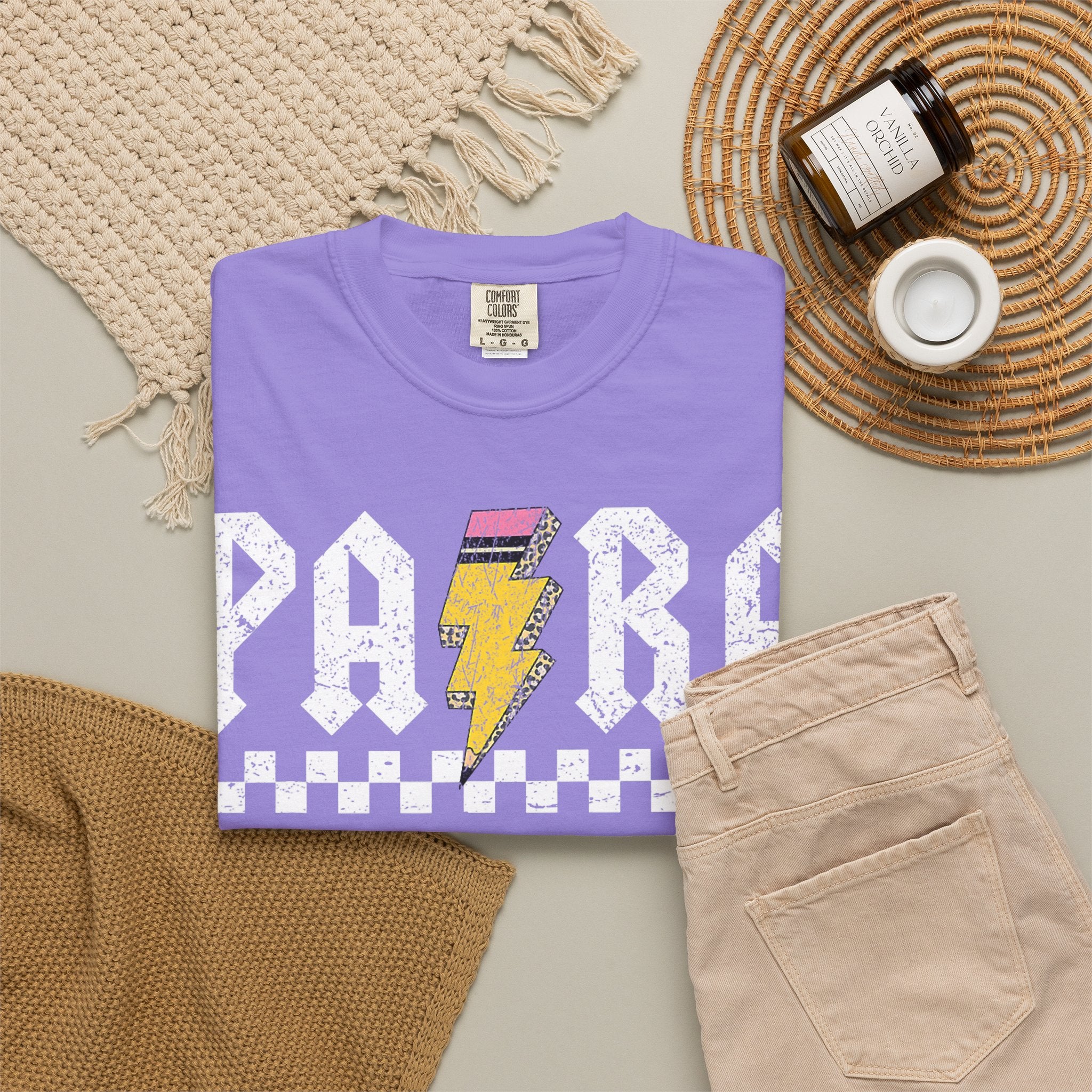 Paisley Lightning Para T-Shirt